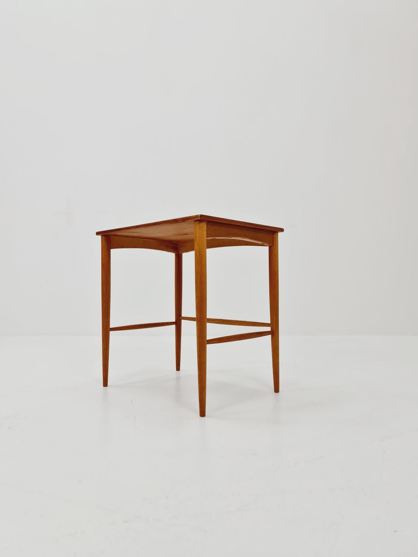 Swedish nightstand / side table teak by Folke Olsson for Bodafors, 1960s