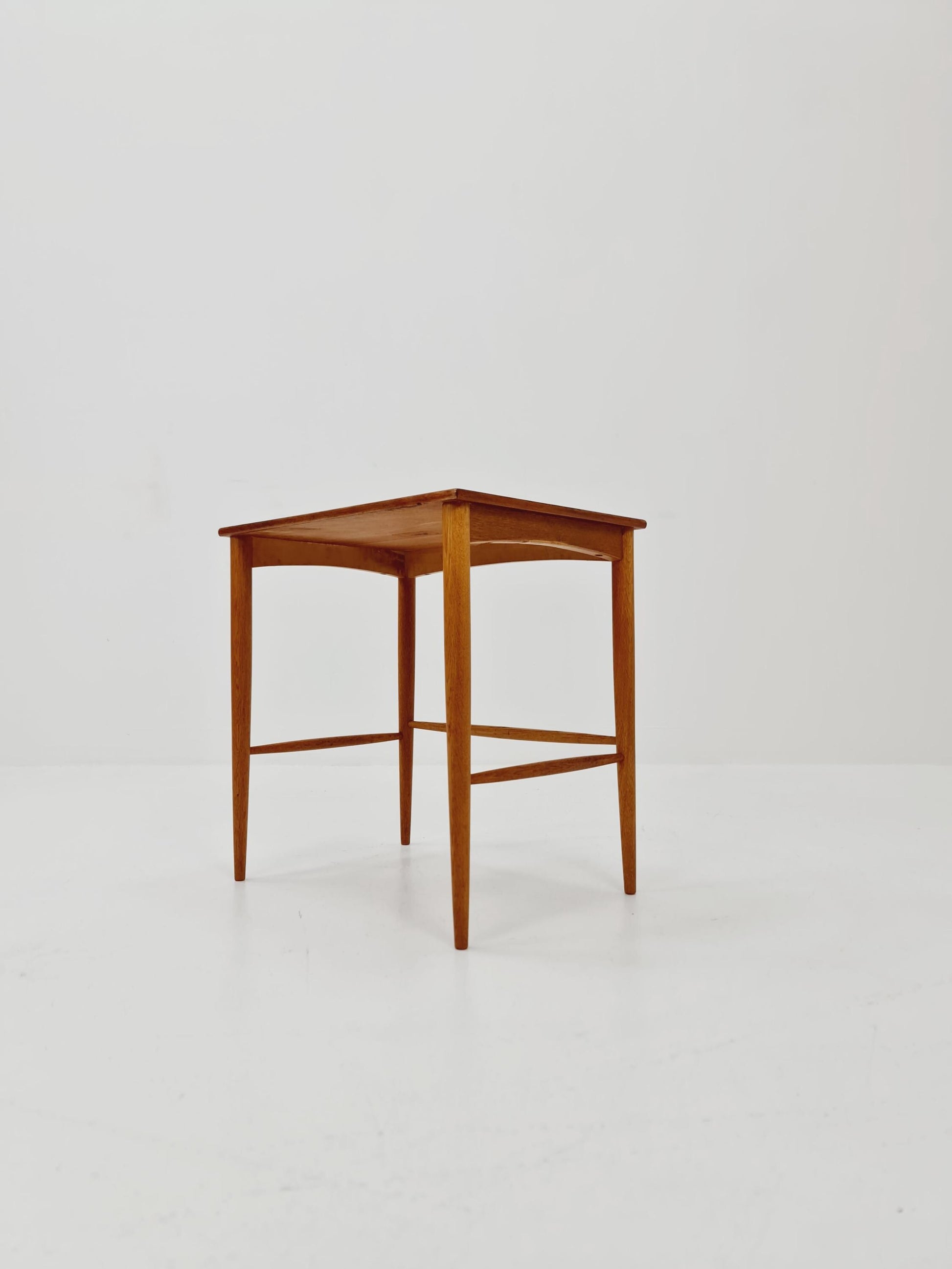 Swedish nightstand / side table teak by Folke Olsson for Bodafors, 1960s