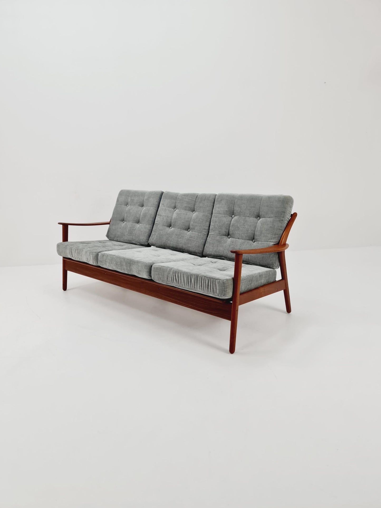 Rare Mid century easy lounge couch for DE Ster teak , 1960s