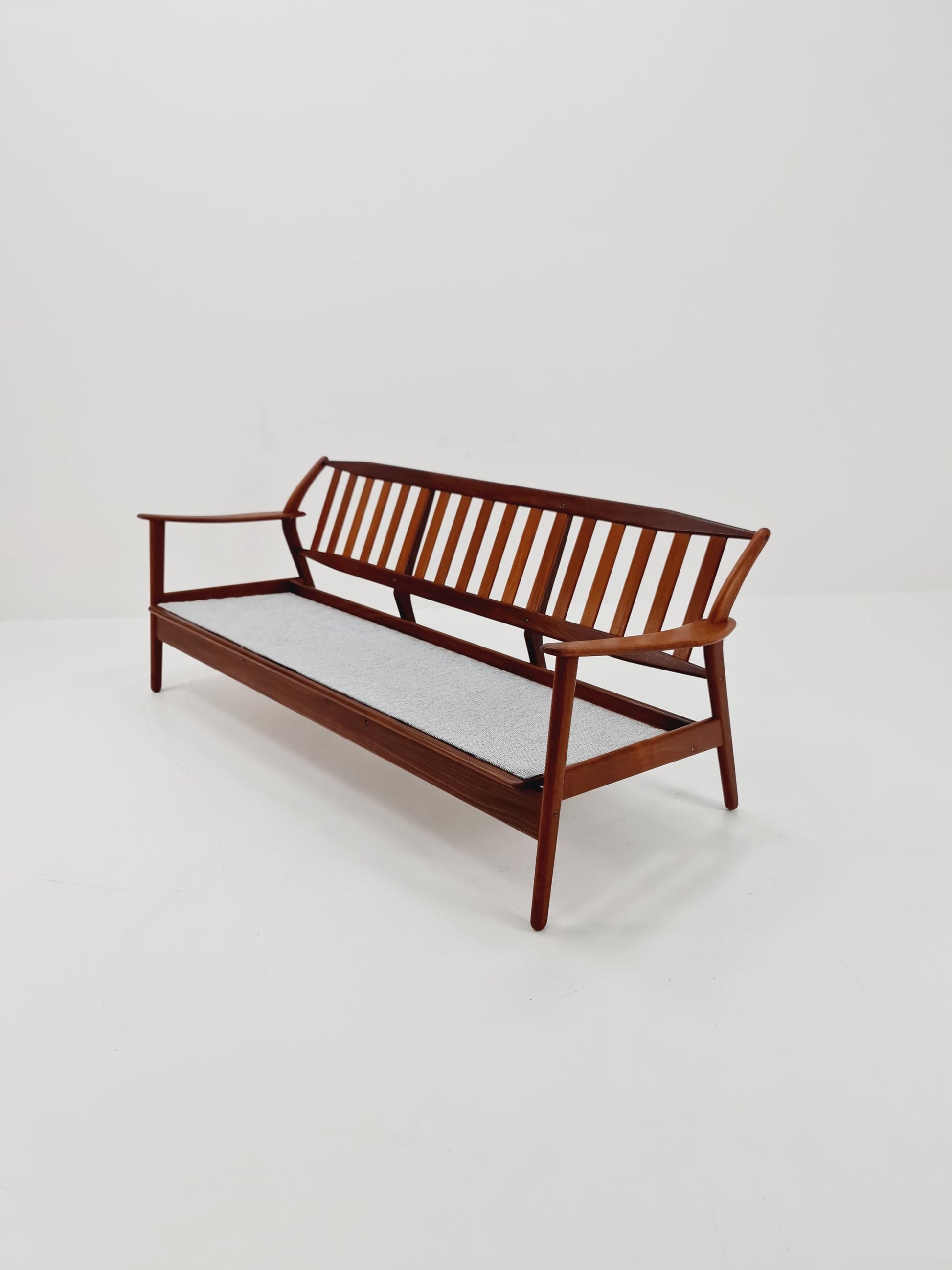 Rare Mid century easy lounge couch for DE Ster teak , 1960s