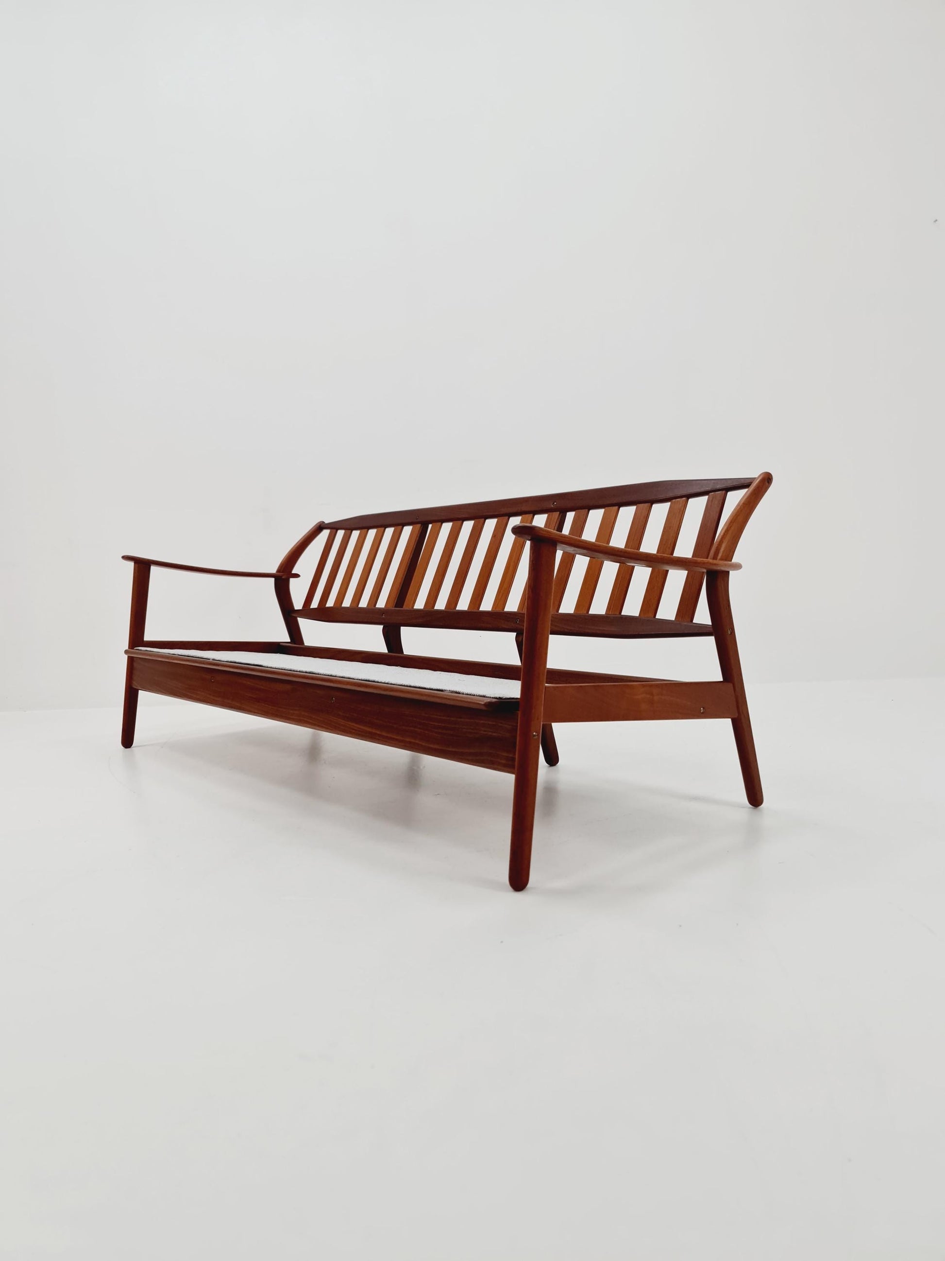 Rare Mid century easy lounge couch for DE Ster teak , 1960s