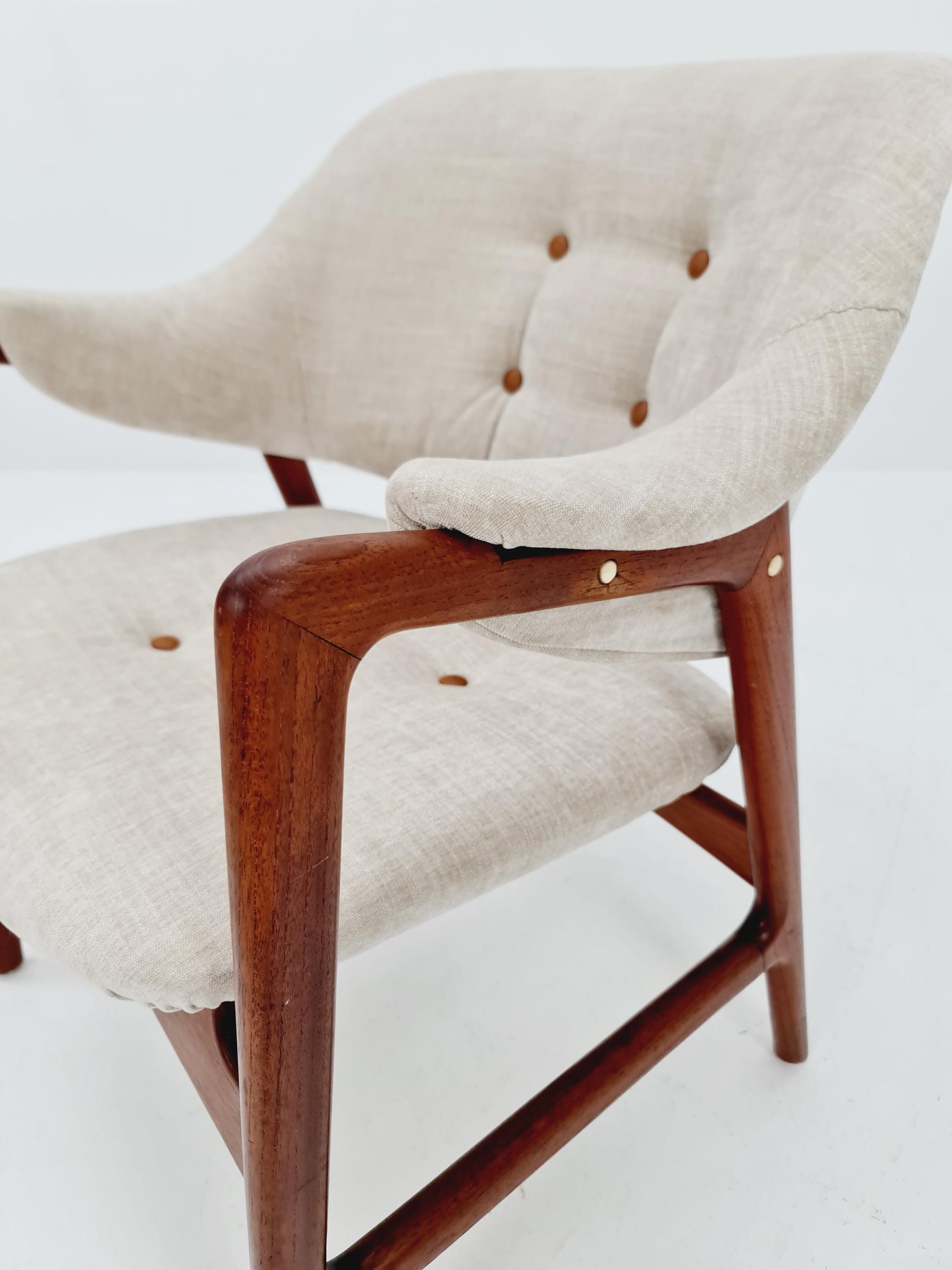 Danish Modern Teak Armchair BY Ingmar Relling for Westnofa , 1960s