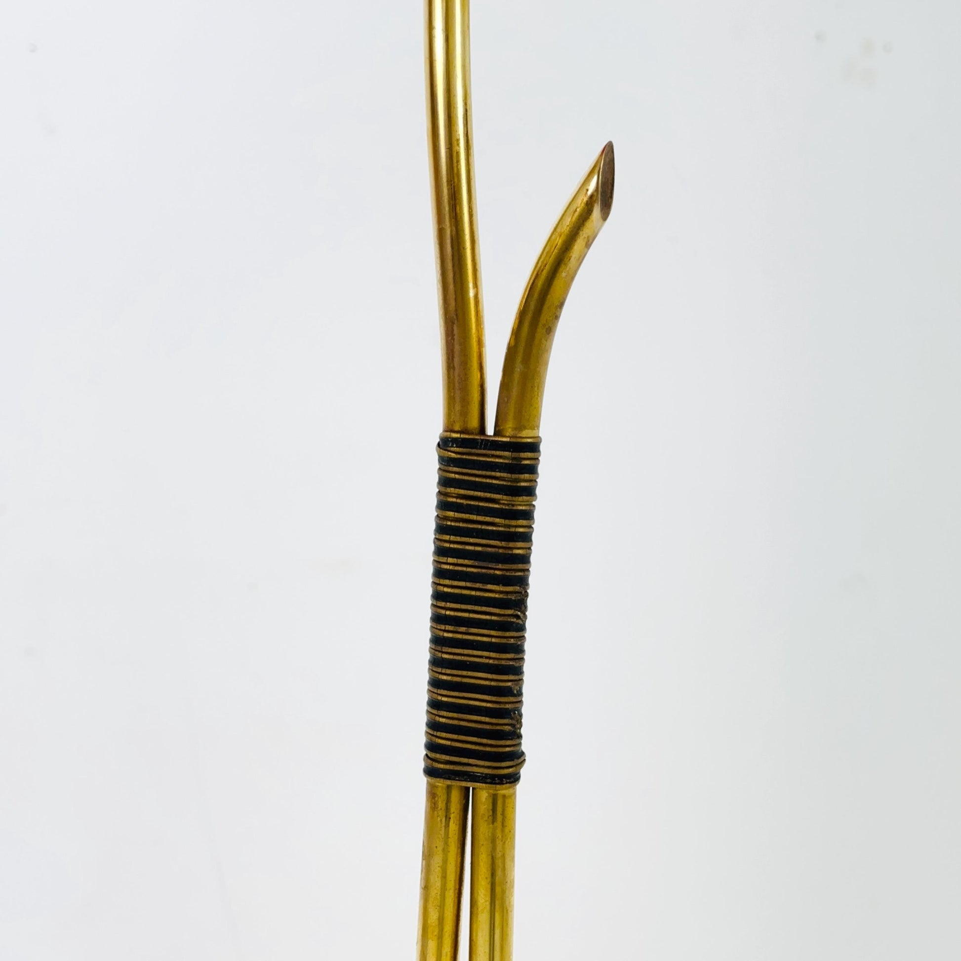 Mid century brass floor lamp 1960s Germany