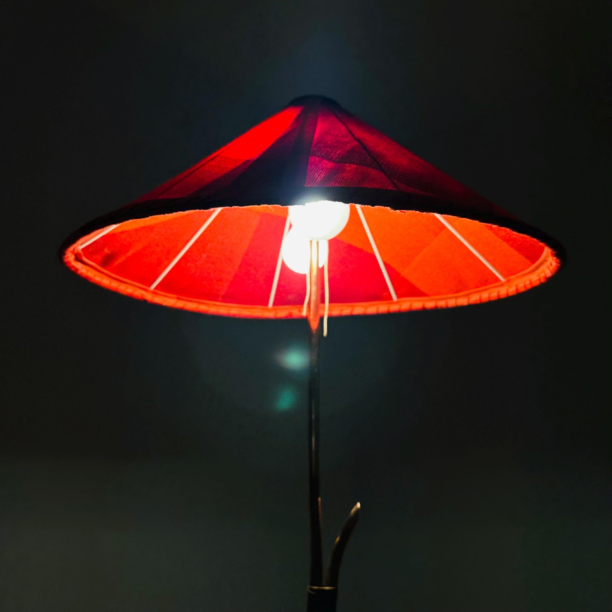 Mid century brass floor lamp 1960s Germany