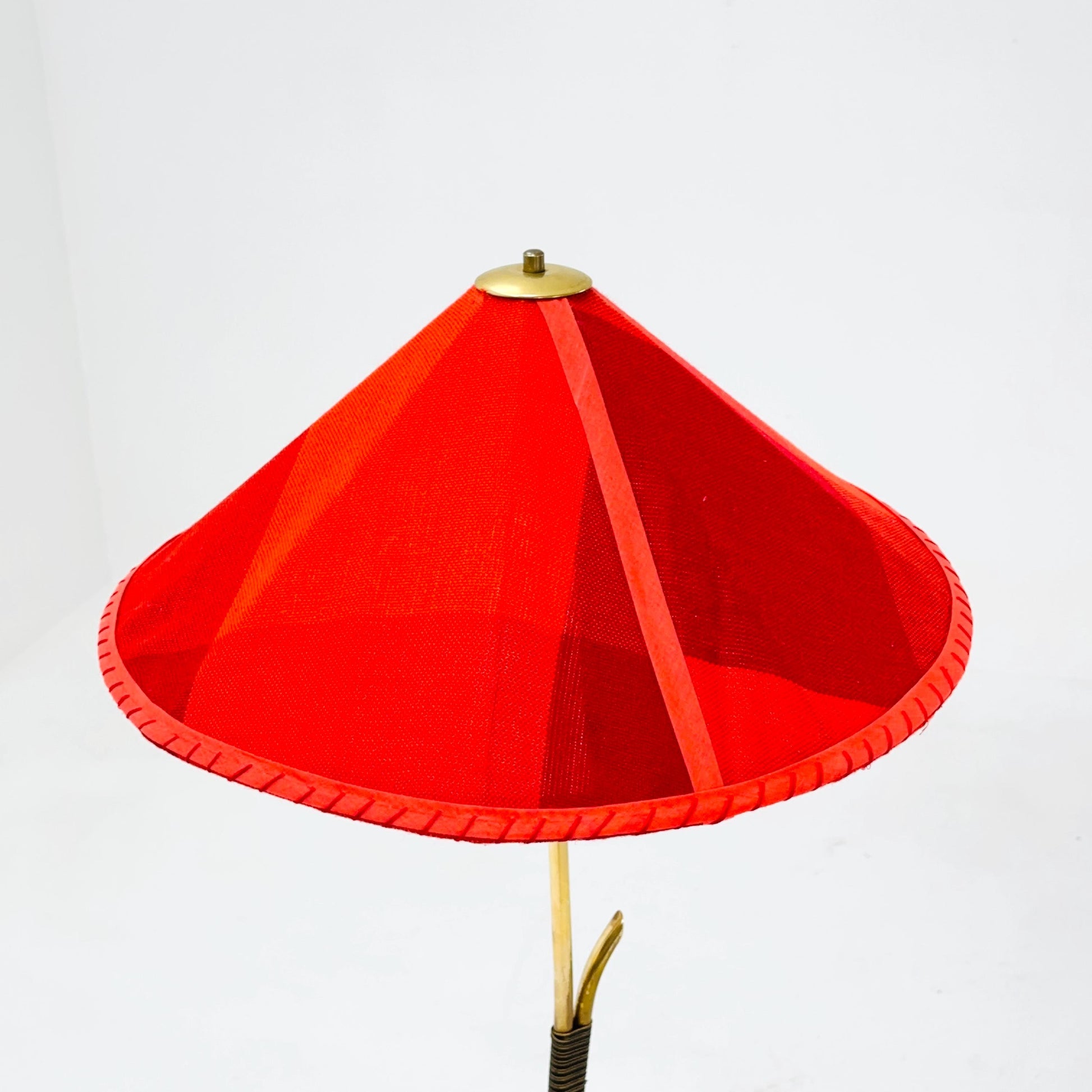 Mid century brass floor lamp 1960s Germany