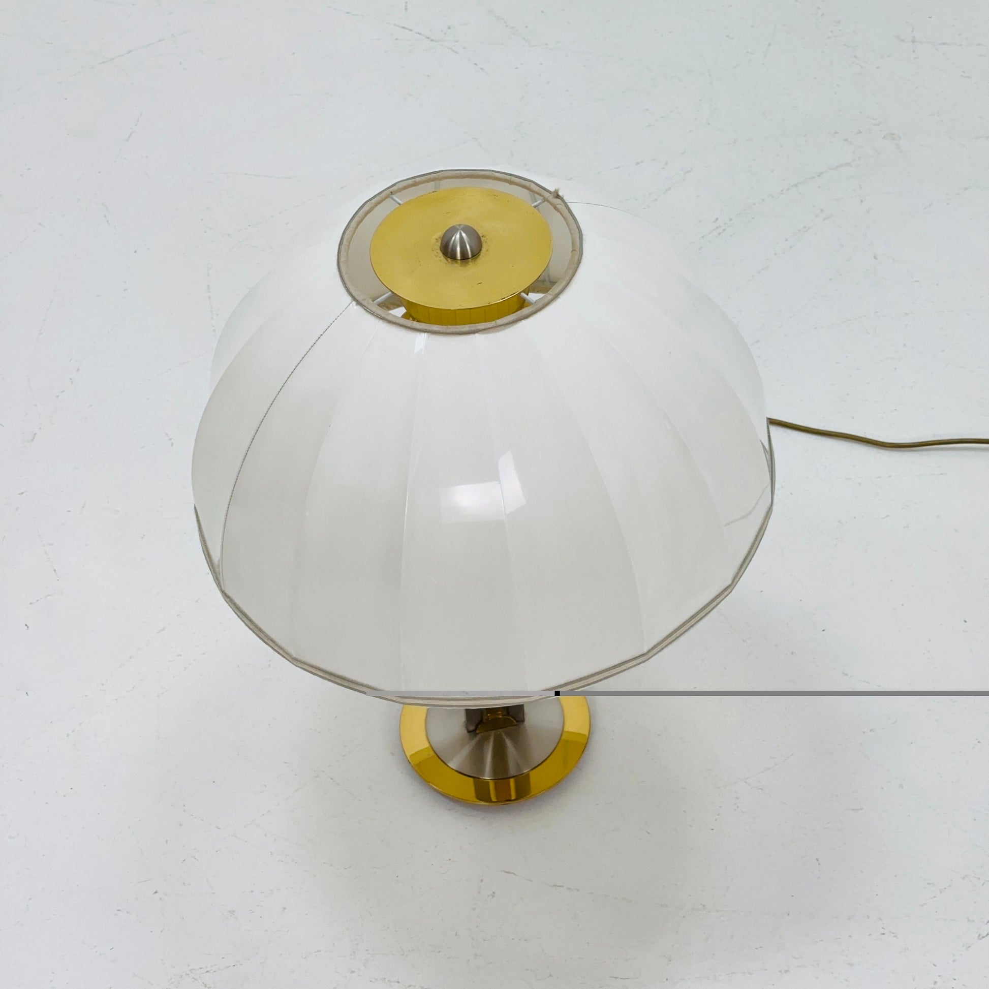 Hollywood Regency brass table lamp 1960s , Germany