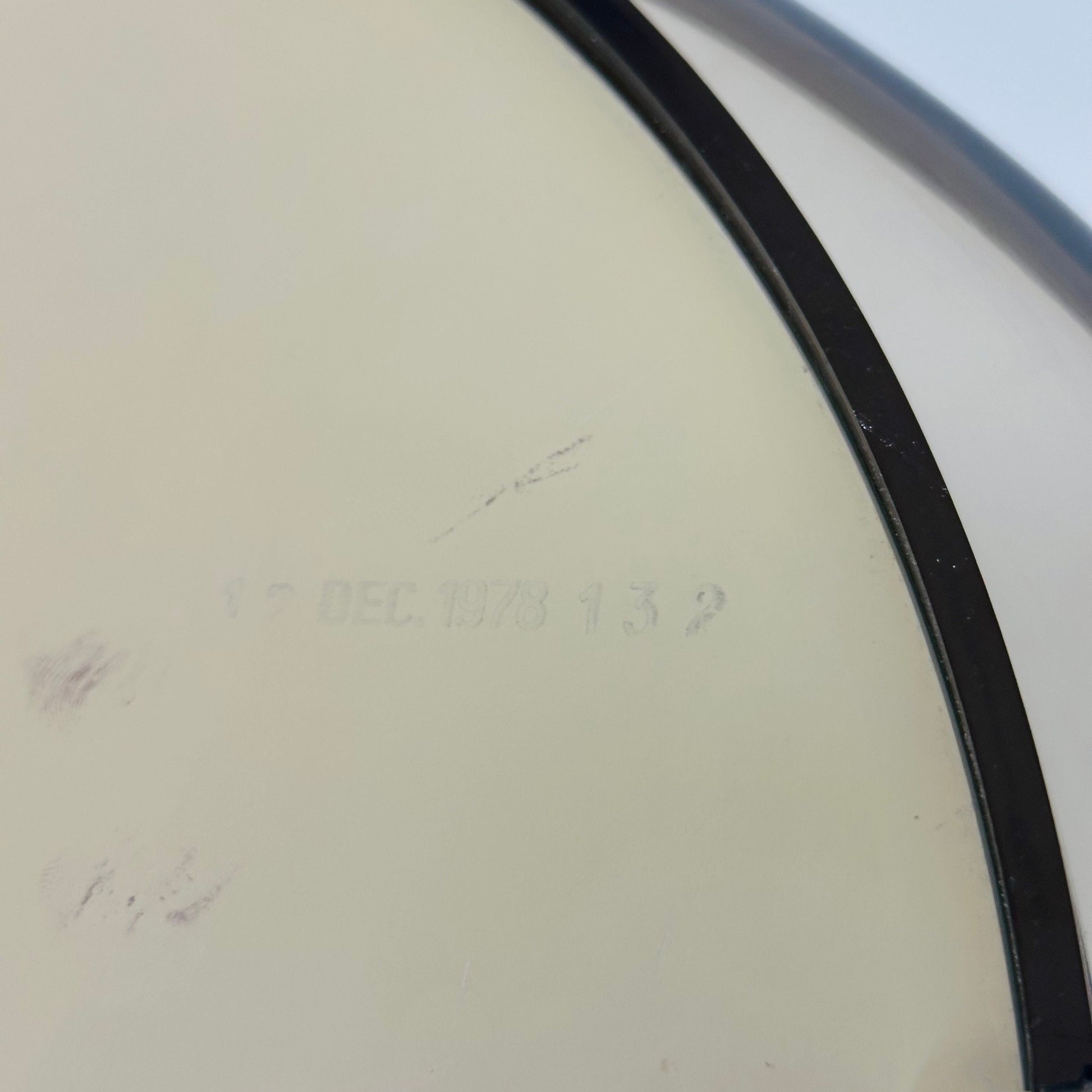 Space Age Vintage ALLIBERT Wall - Oval Mirror - France, 1970s.