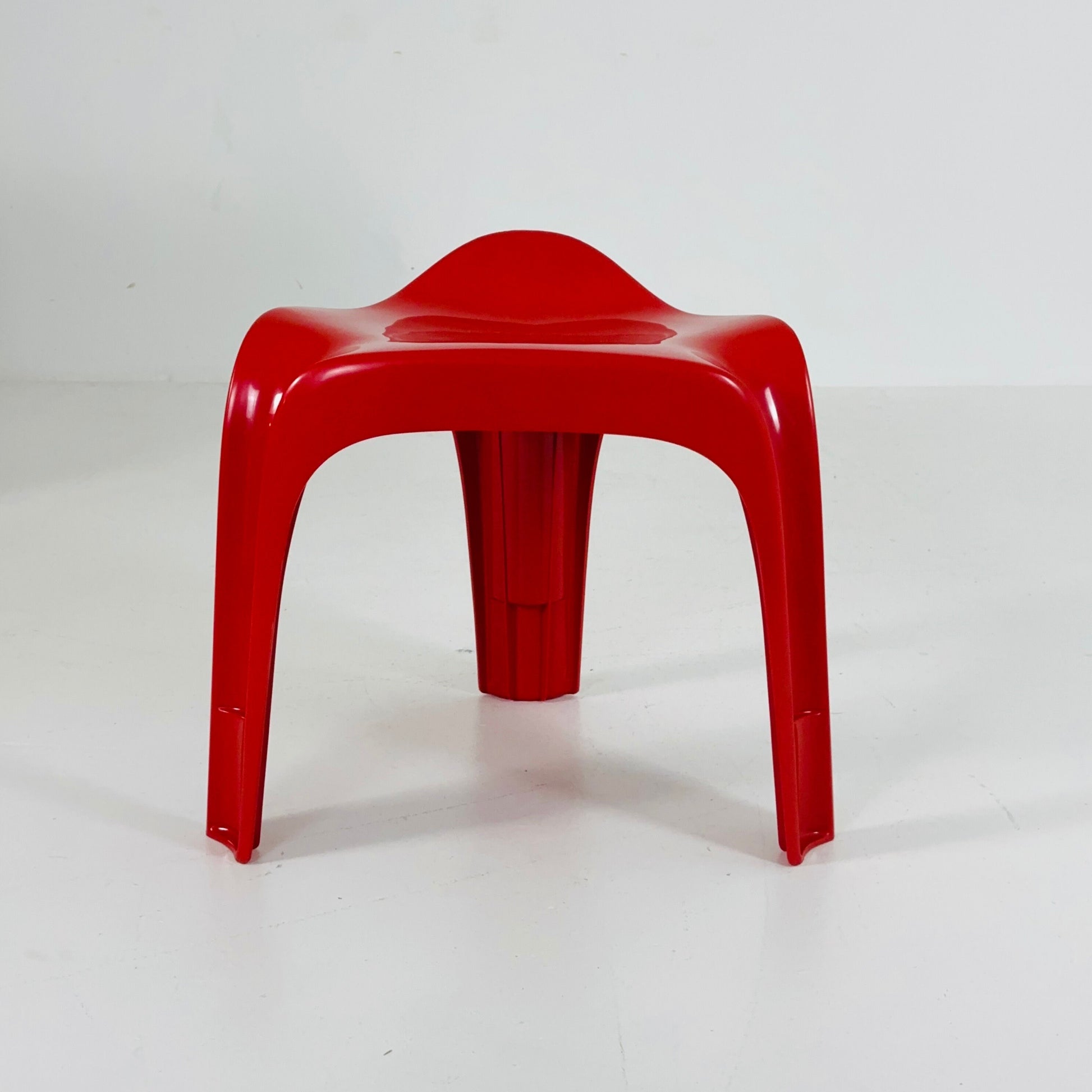 1 of 5 Mid century space age Taboret stool by Alexander Begge for Casala 1970s Germany