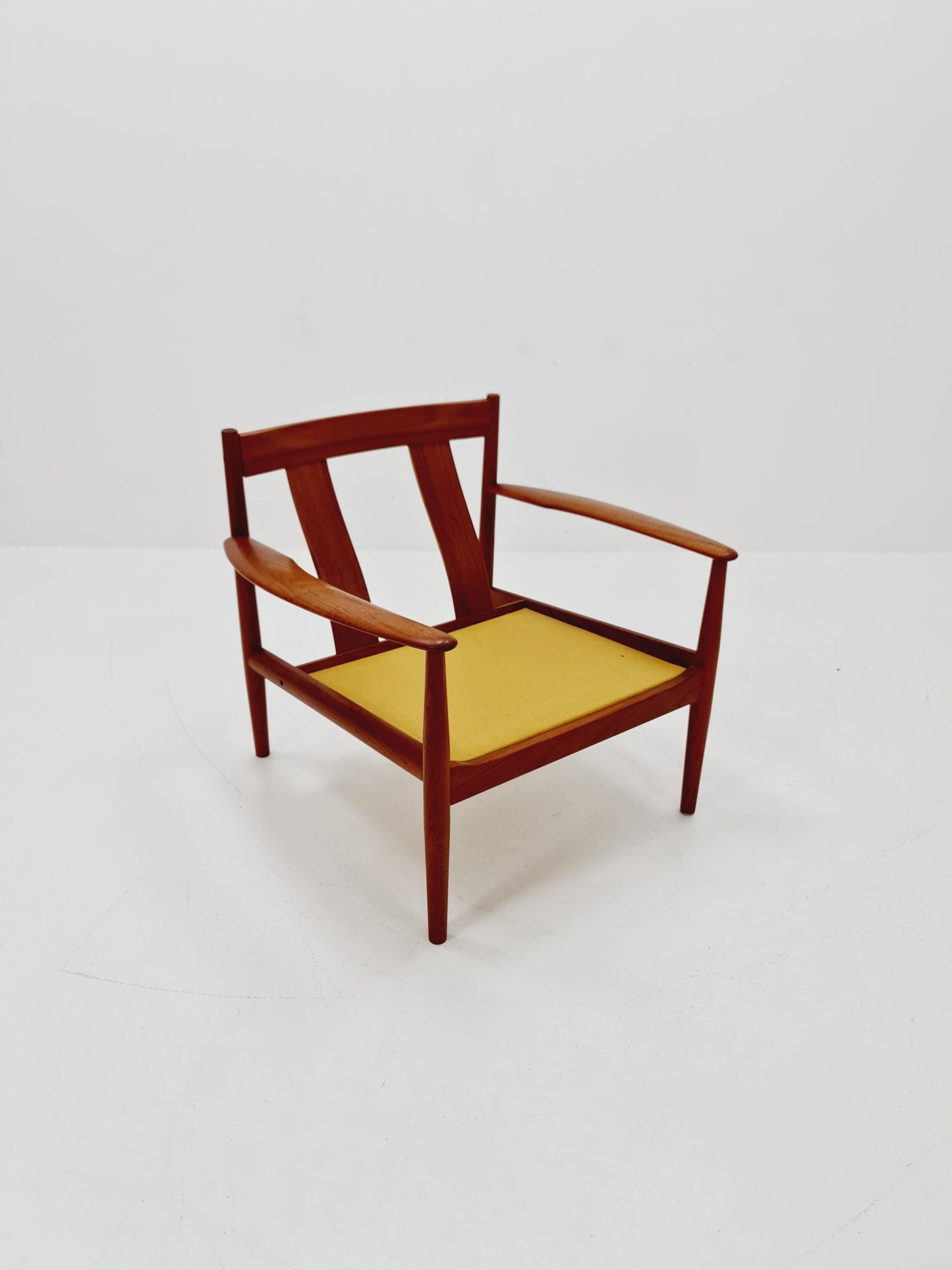 Mid-century Rare Danish teak lounge chair/ Easy chair by Grete Jalk For Cado , 1960s