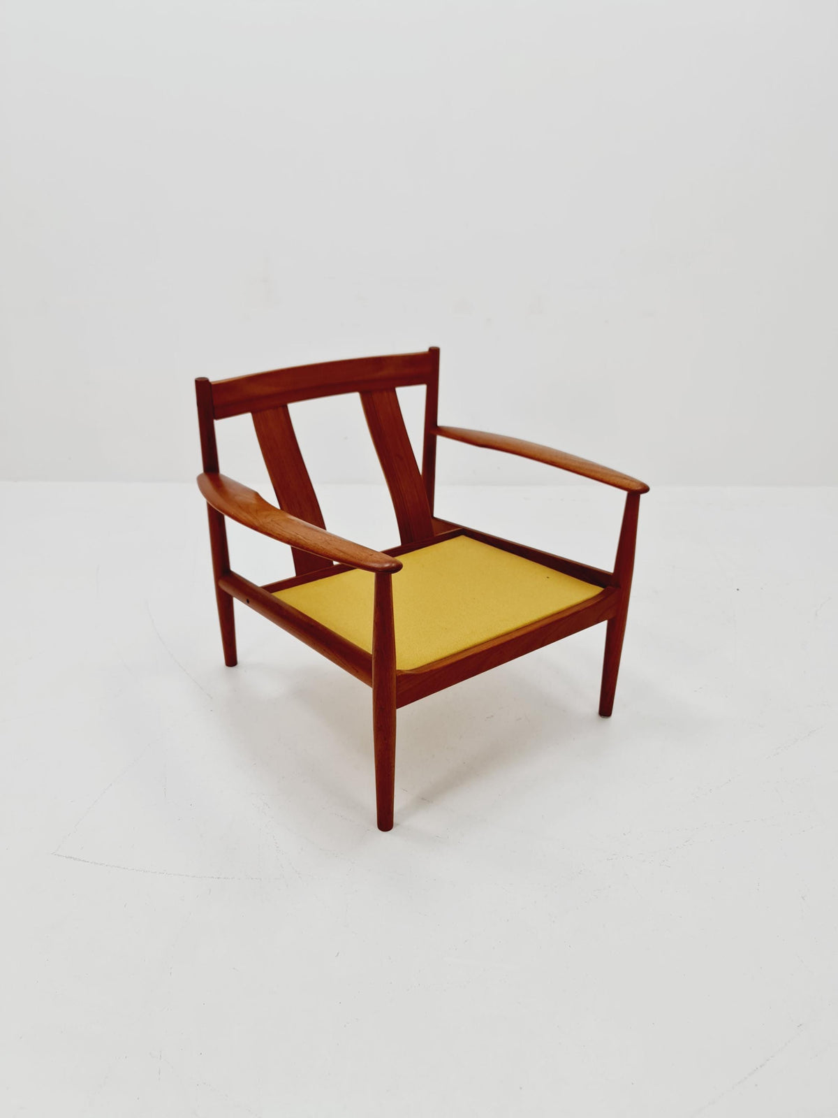 Mid-century Rare Danish teak lounge chair/ Easy chair by Grete Jalk For Cado , 1960s
