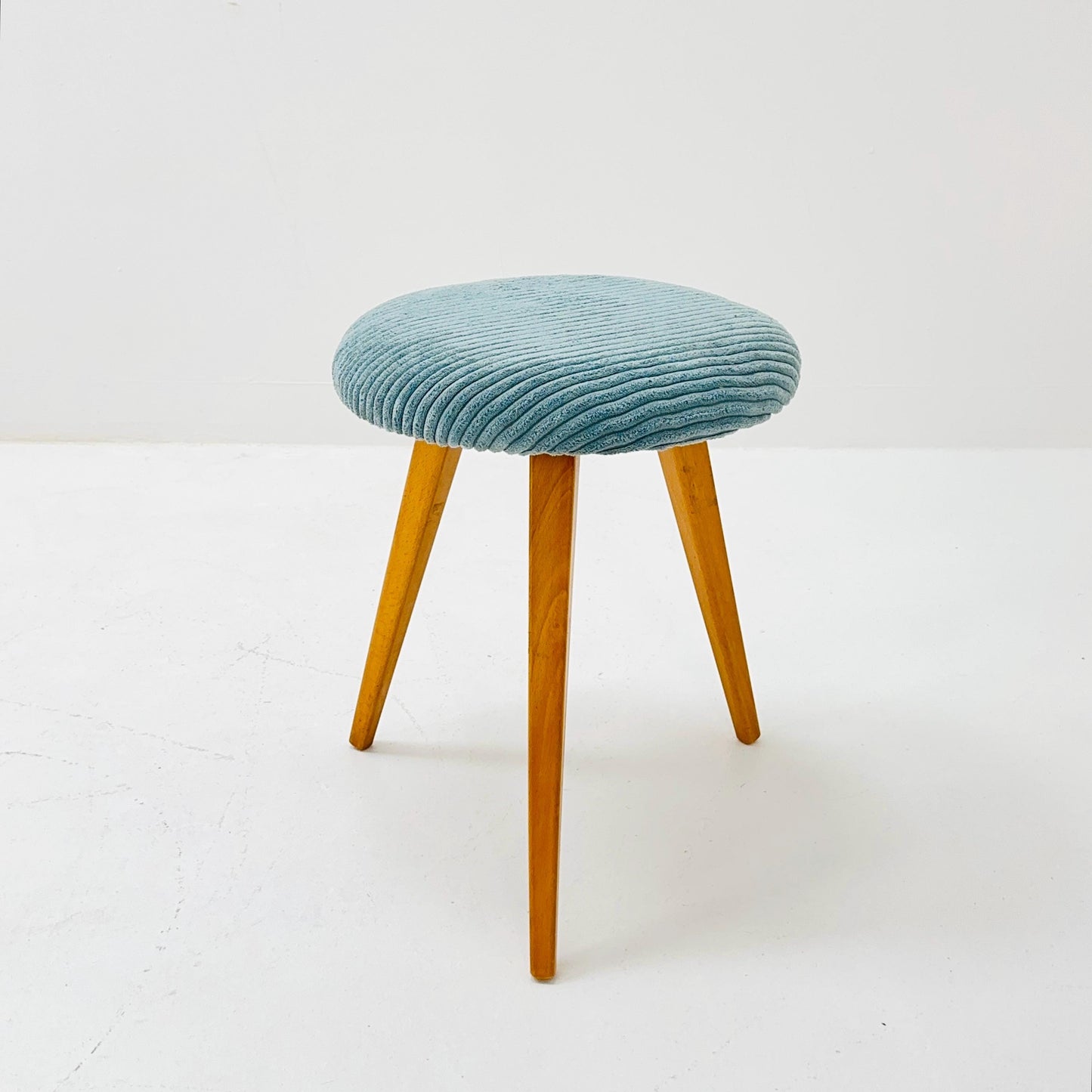 1 of 6 mid century modern stools German tripod vintage design 1960s