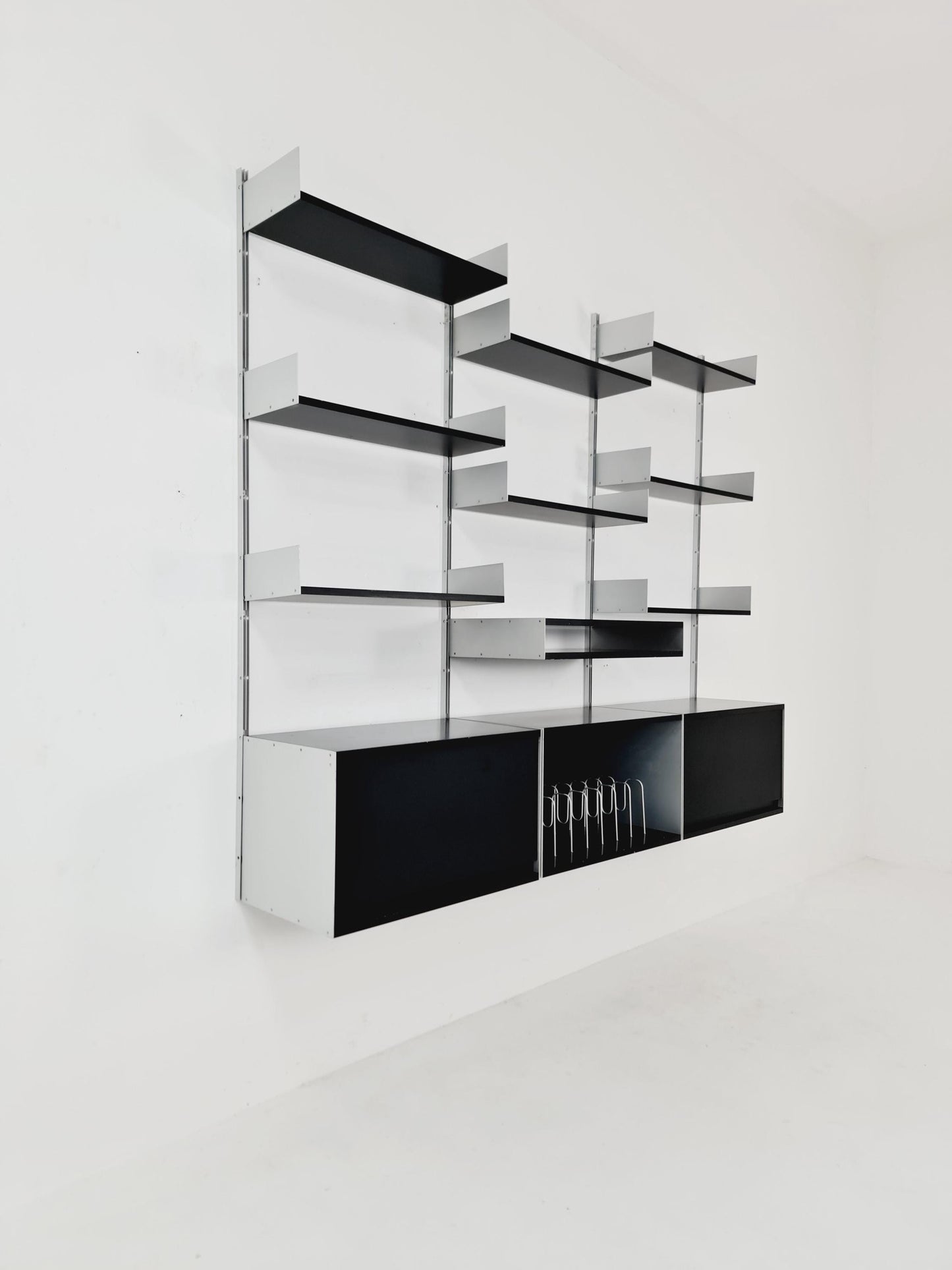 Rare Vintage shelving Unit "606", Dieter Rams for Vitsœ, 1950s