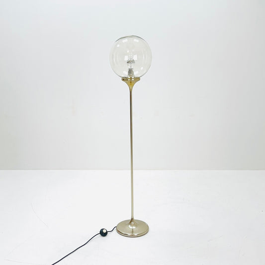 Mid century Floor lamp trumpet base by Doria Leuchten, Germany 1970s