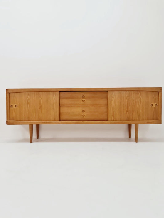 Danish Oak Sideboard by H.W Klein for Bramin, 1960s
