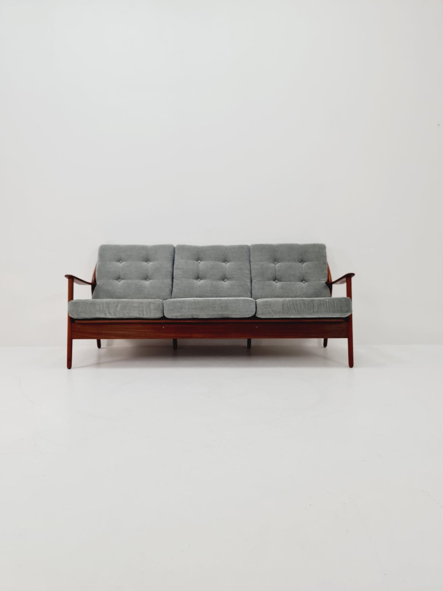 Rare Mid century easy lounge couch for DE Ster teak , 1960s