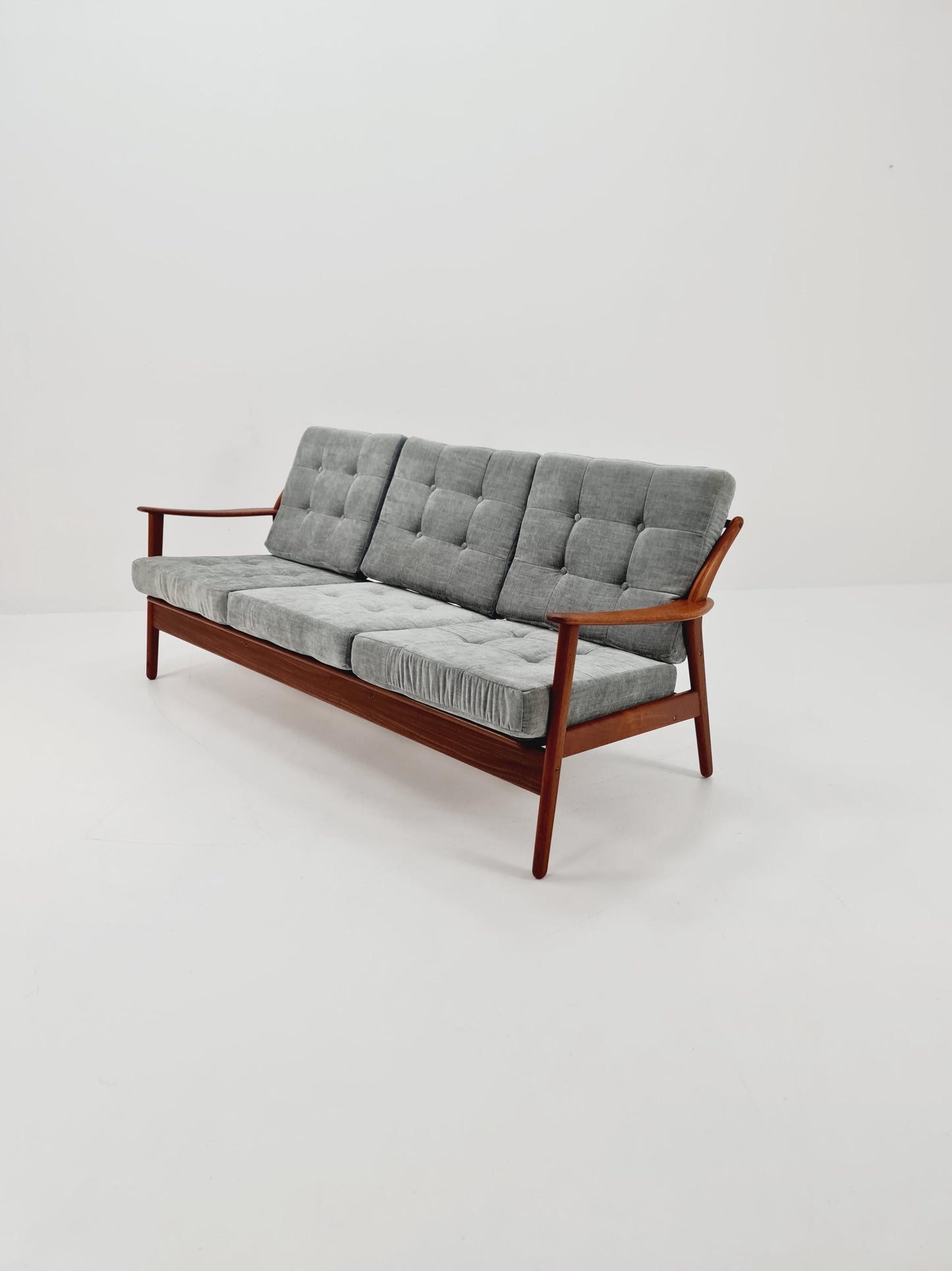 Rare Mid century easy lounge couch for DE Ster teak , 1960s