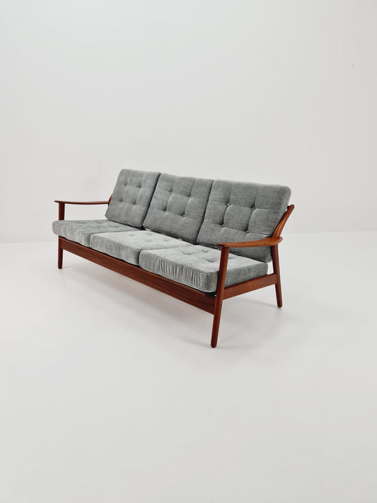 Rare Mid century easy lounge couch for DE Ster teak , 1960s