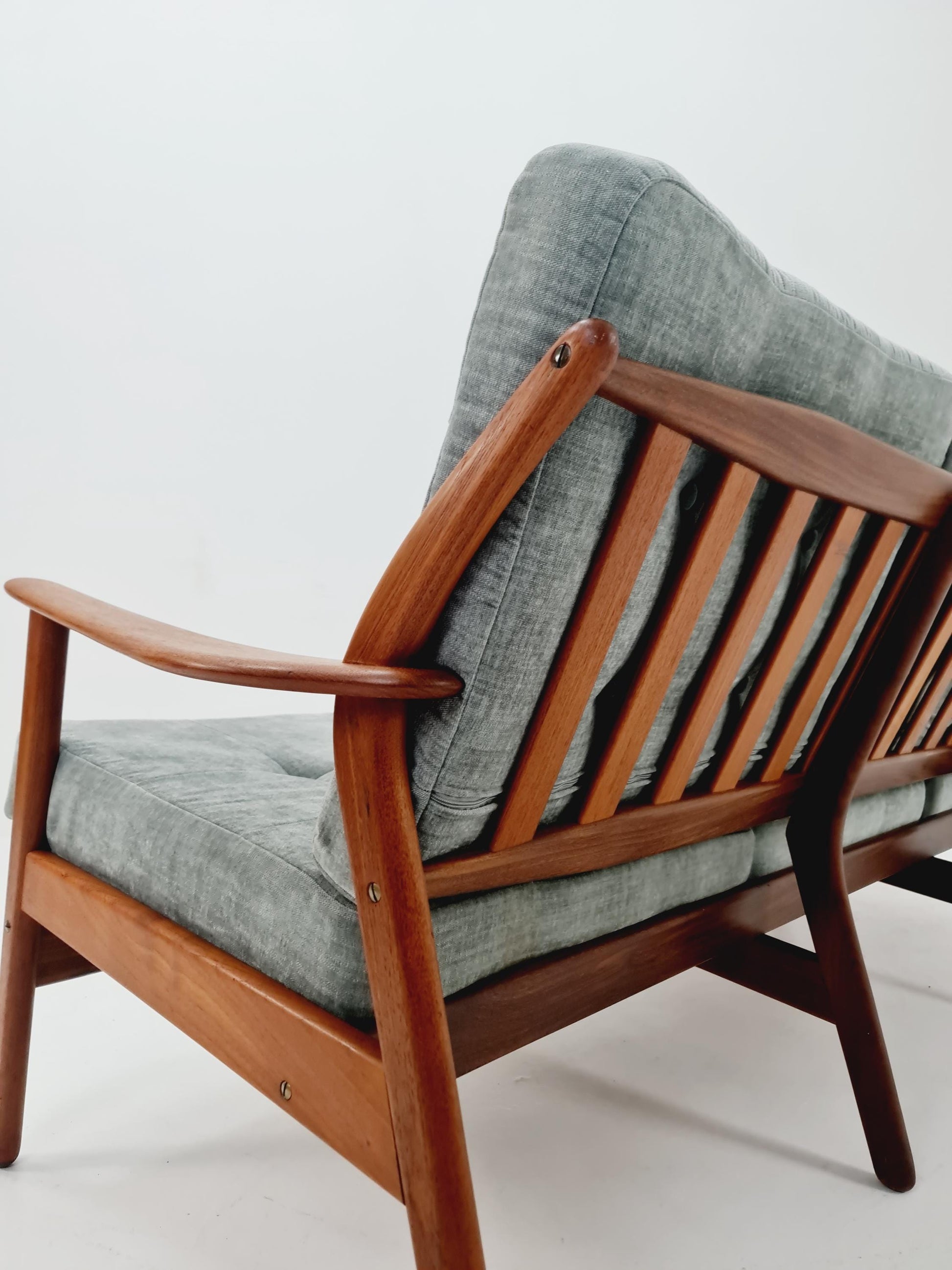 Rare Mid century easy lounge couch for DE Ster teak , 1960s