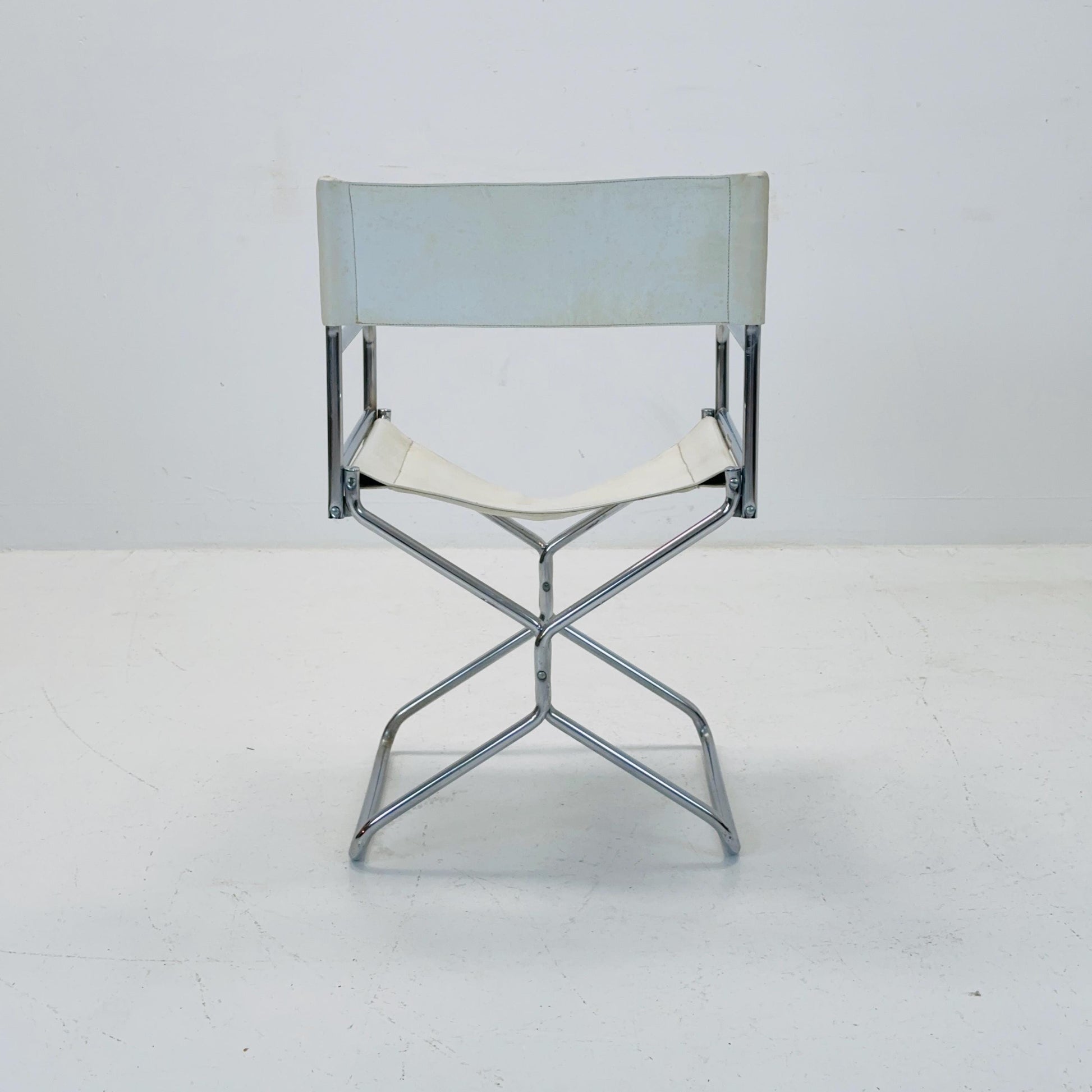 Mid century folding director chair by Lafuma 1970s