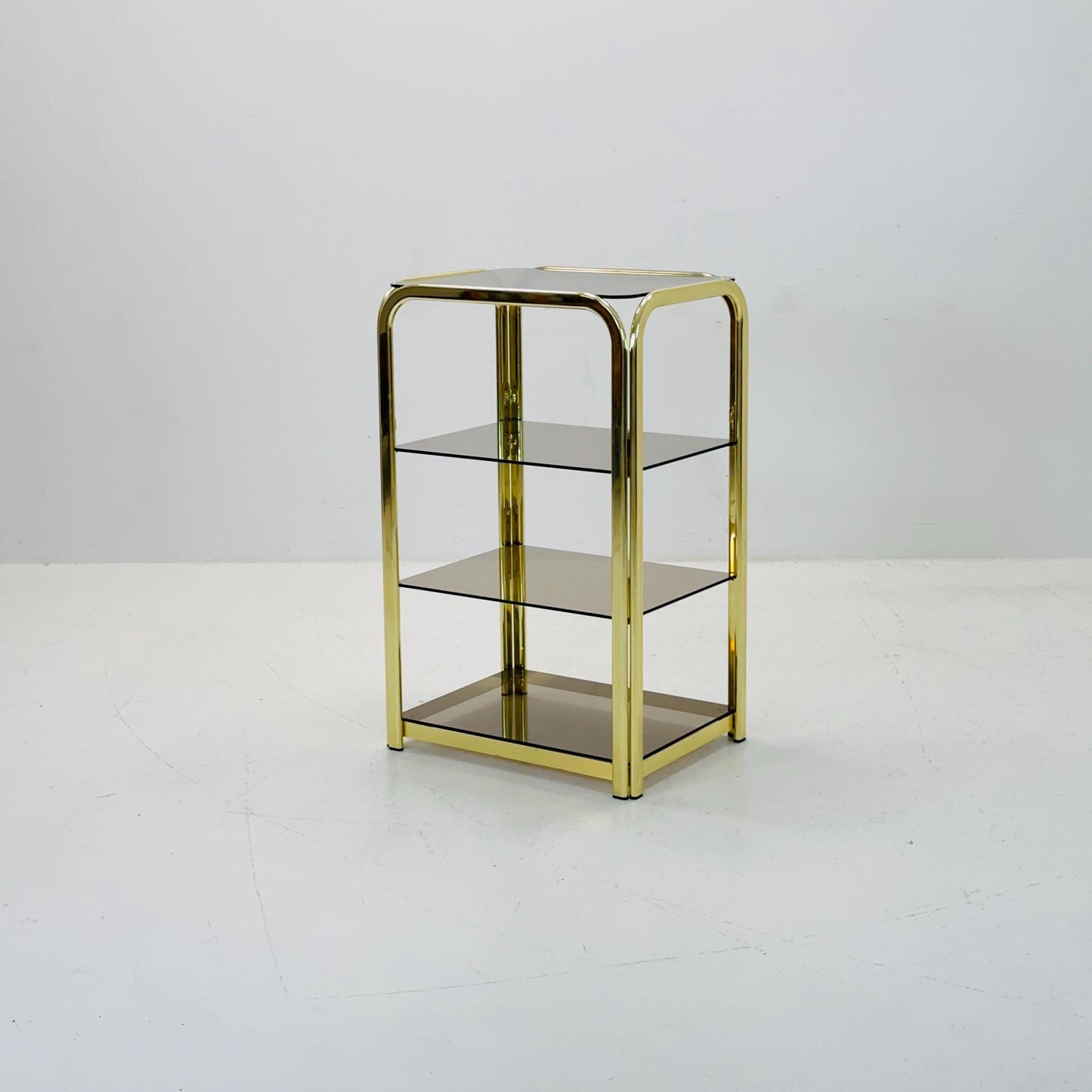 Mid century Italian Hollywood Regency side table 1980s