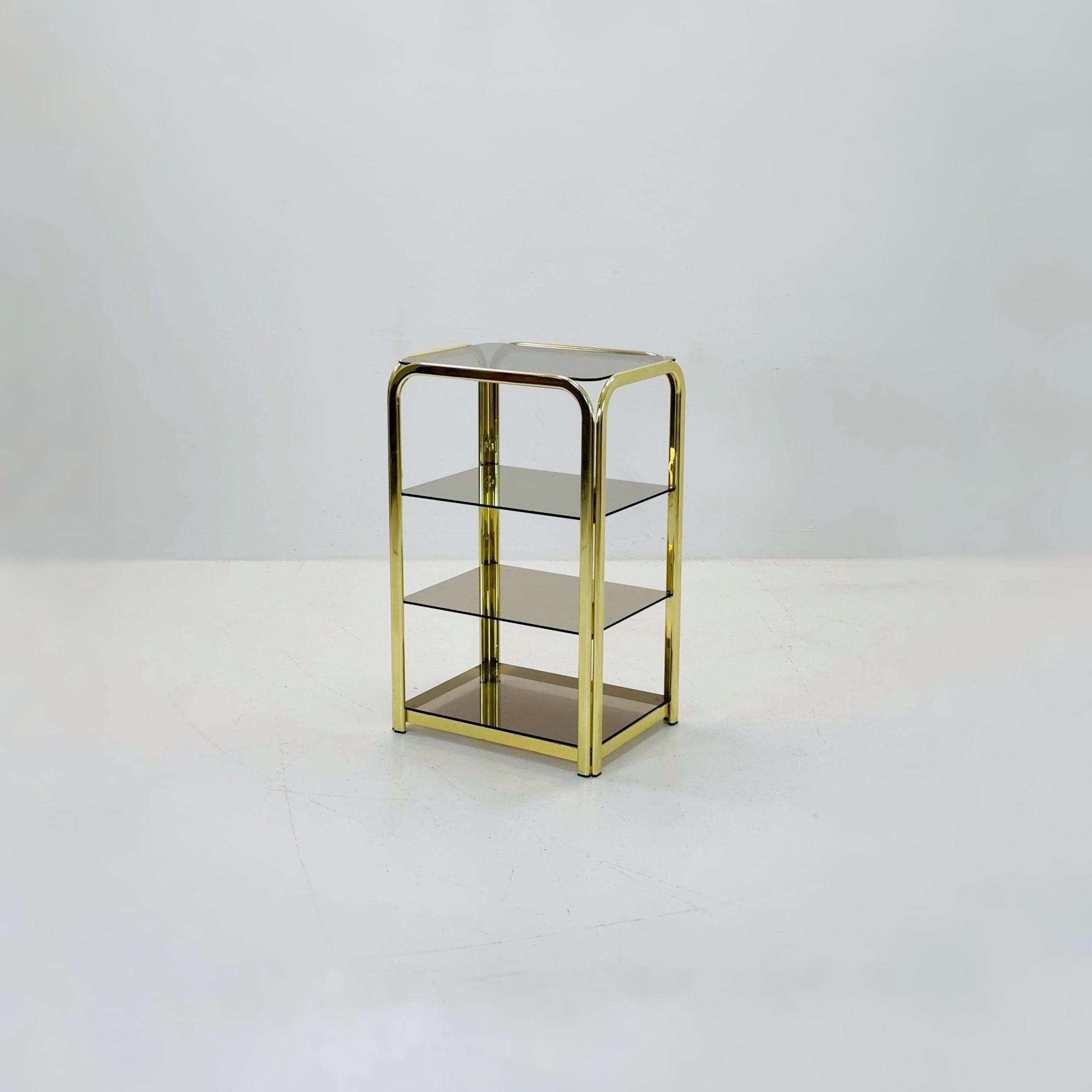 Mid century Italian Hollywood Regency side table 1980s