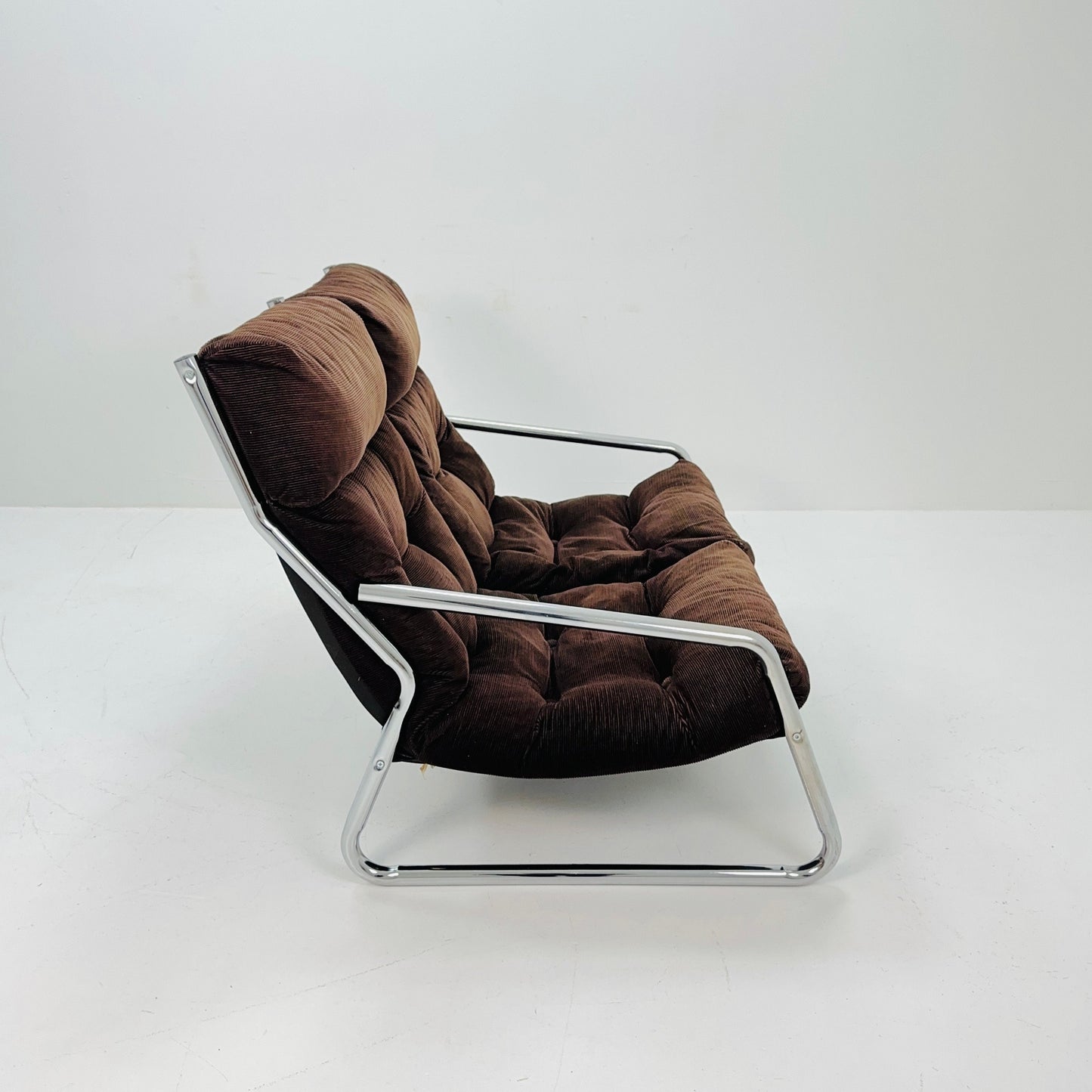 Mid century 2 seats sofa By Gillis Lundgren for Ikea Sweden 1970s