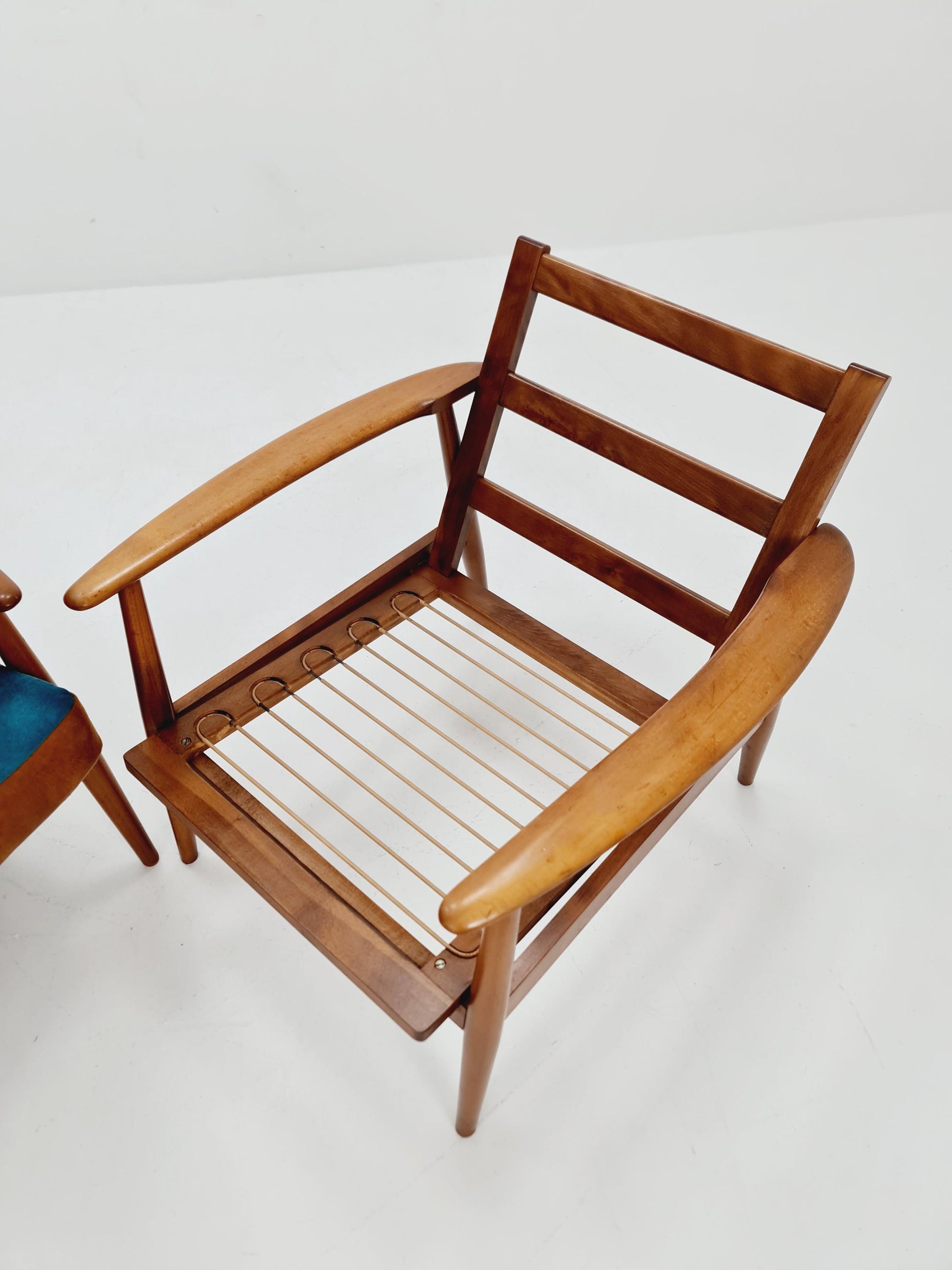 Mid-century pair of German lounge armchair, 1960s