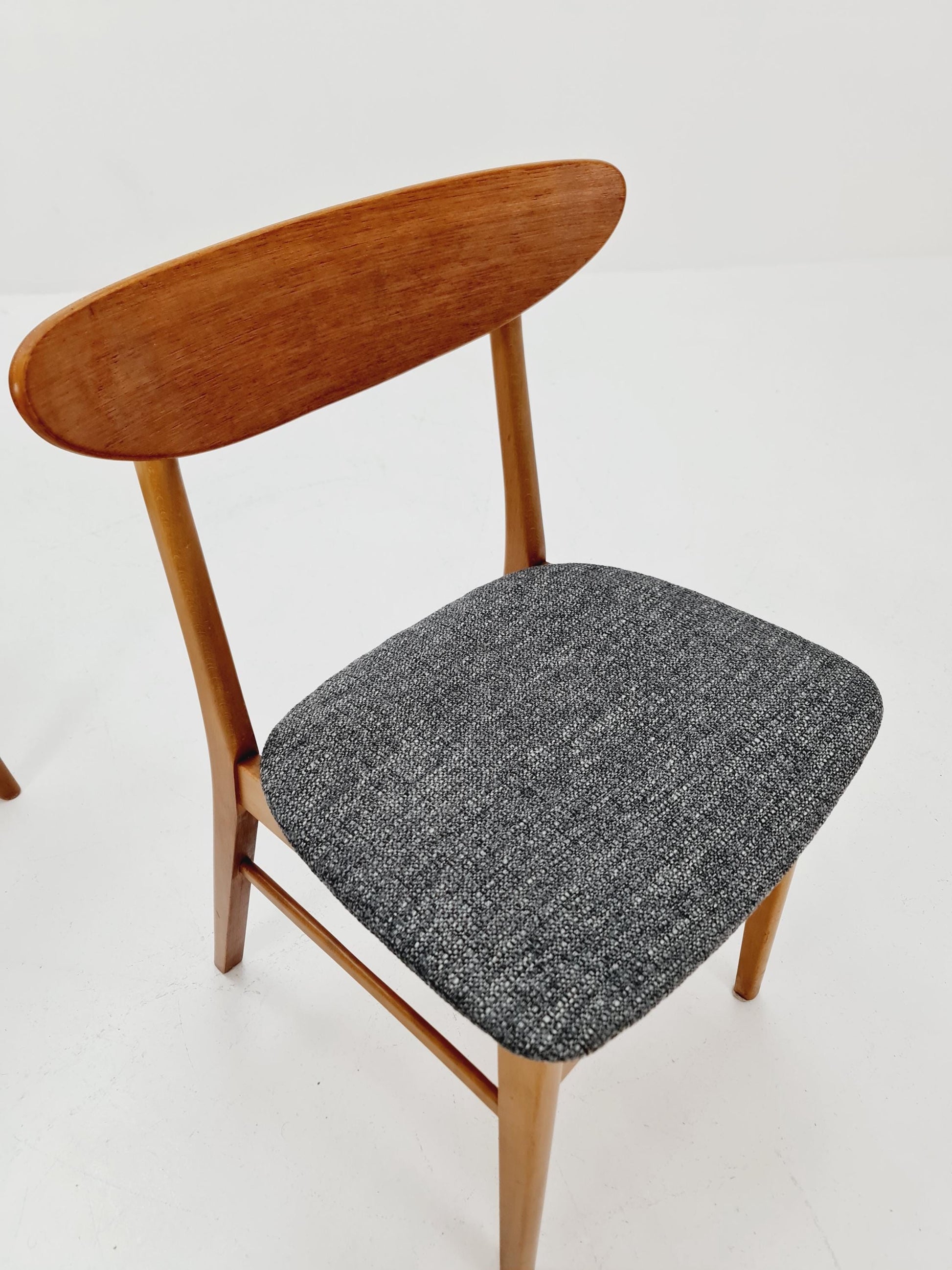Danish teak dining chairs , 1960s, set of 2