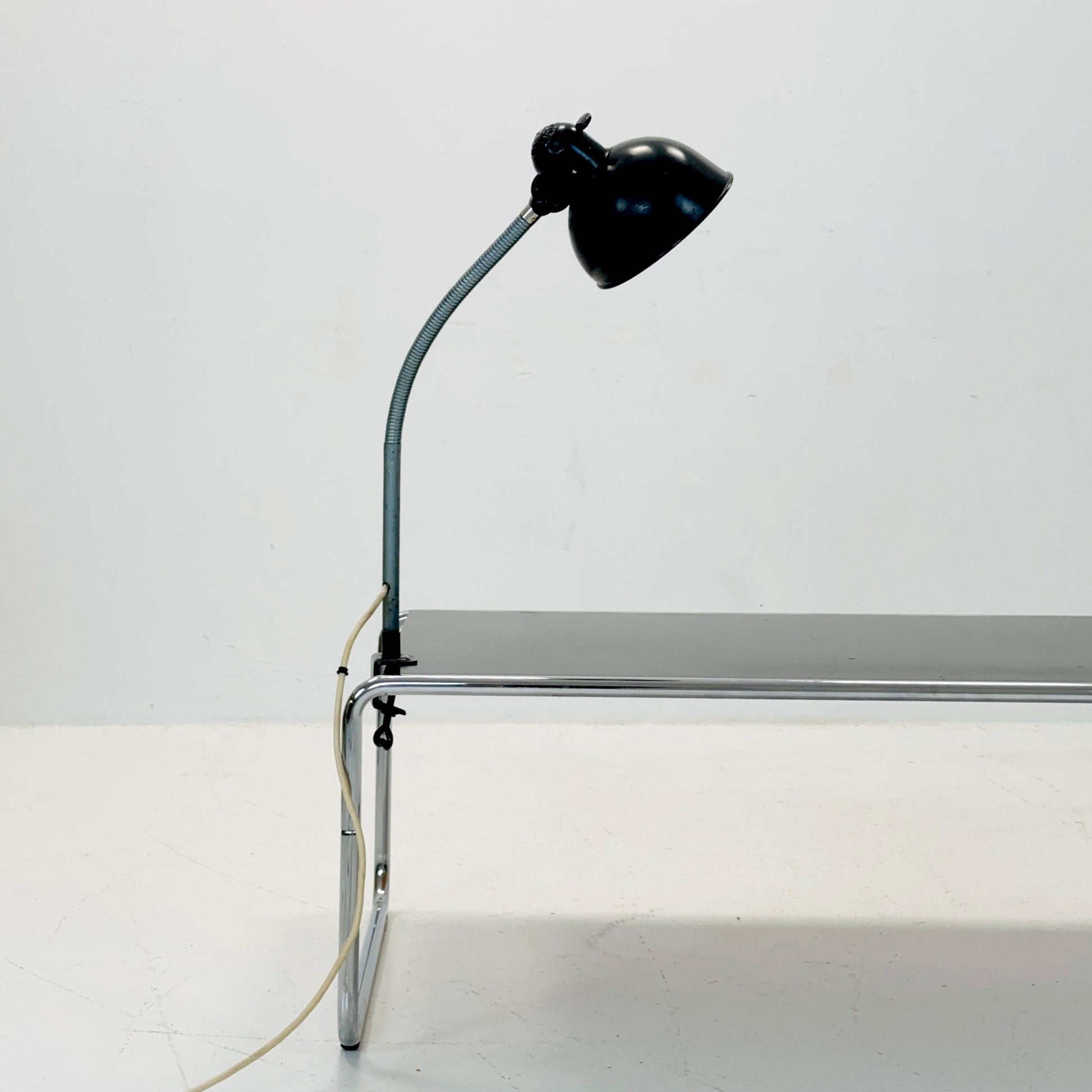 Bauhaus industrial Idell desk / clamp lamp by Christian Dell for Kaiser original leuchten Germany 1940s
