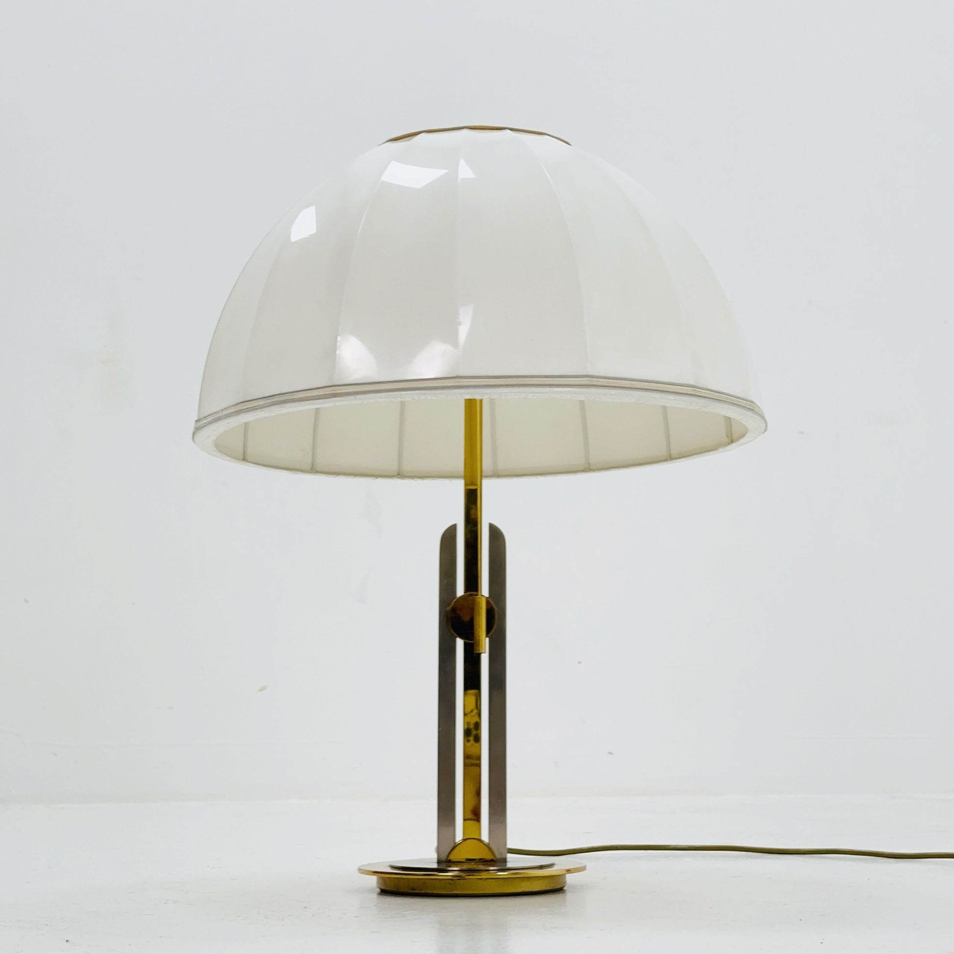 Hollywood Regency brass table lamp 1960s , Germany