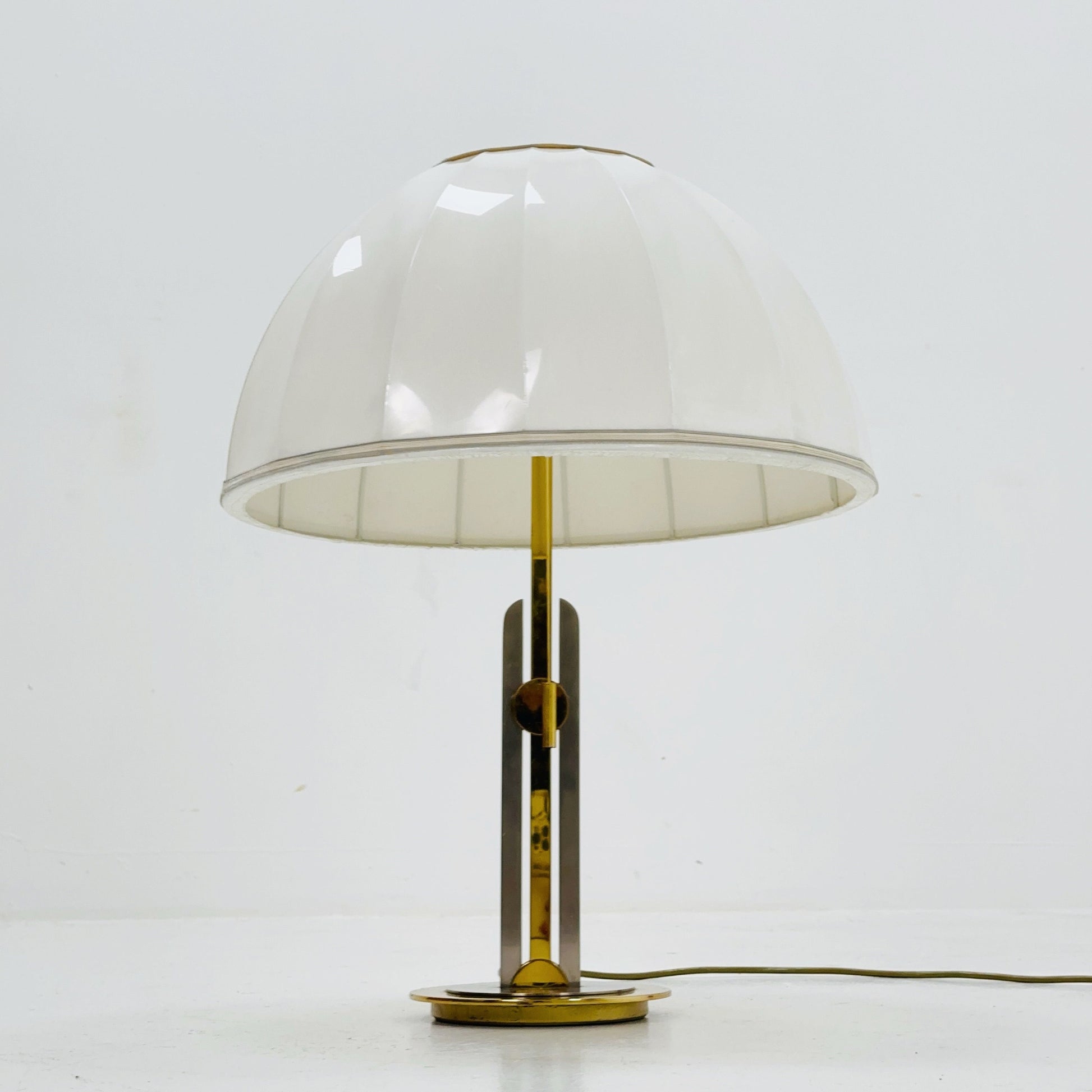 Hollywood Regency brass table lamp 1960s , Germany