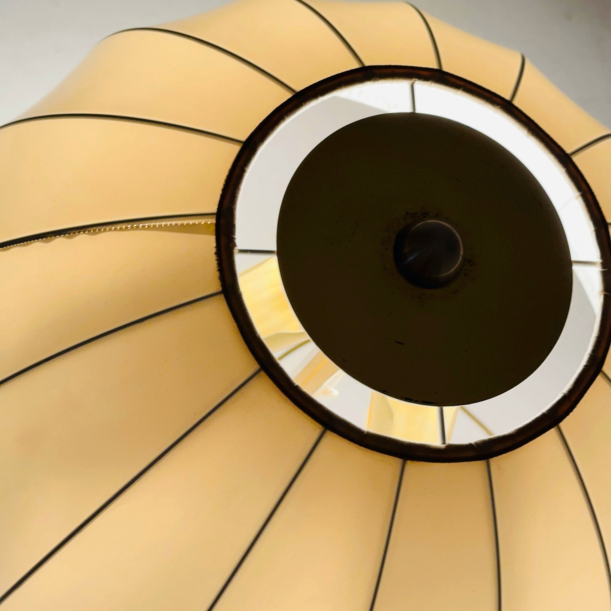 Hollywood Regency brass table lamp 1960s , Germany