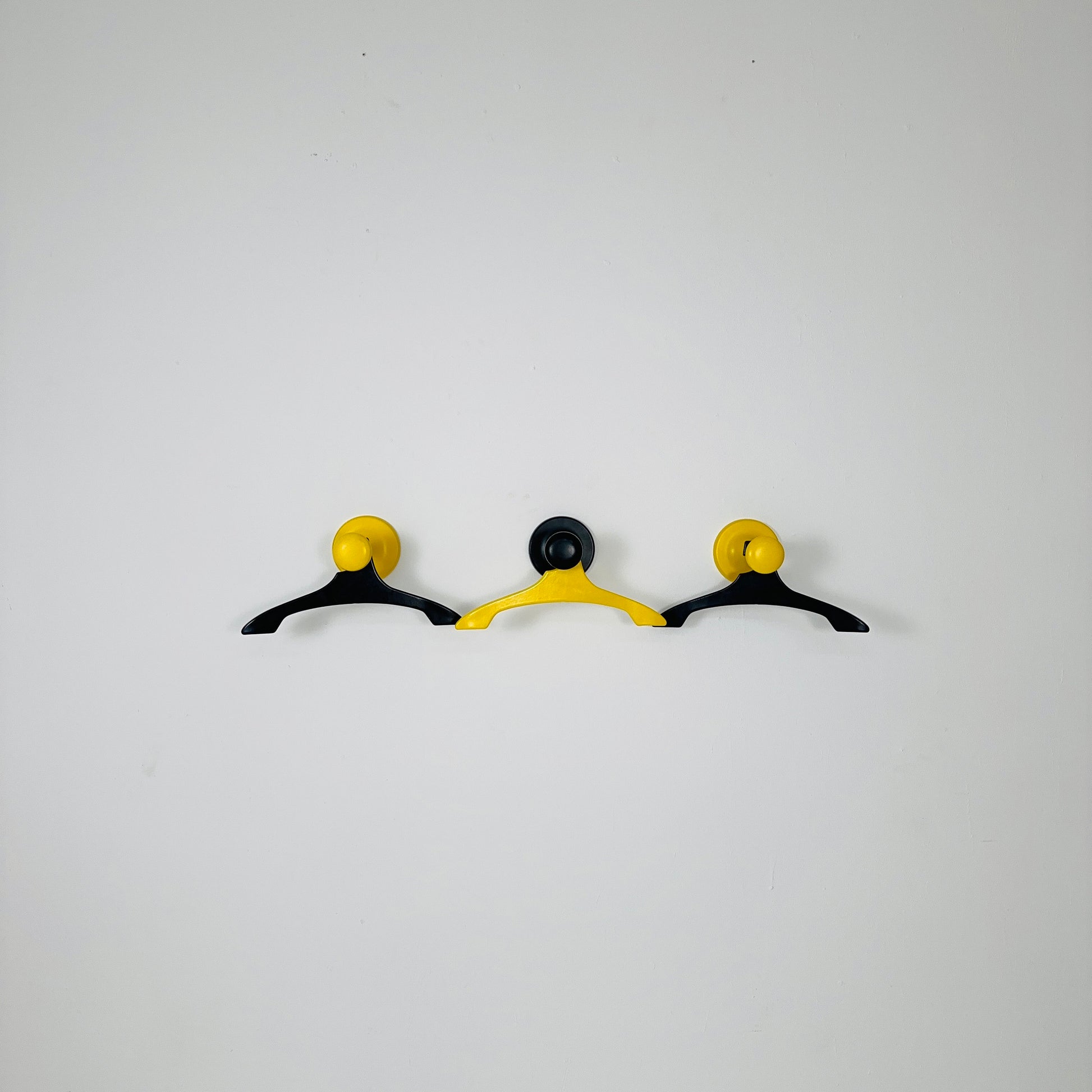 Space-Age Pop Art clothes hanger set by Schönbuch by Jürgen Lange from the 1970s