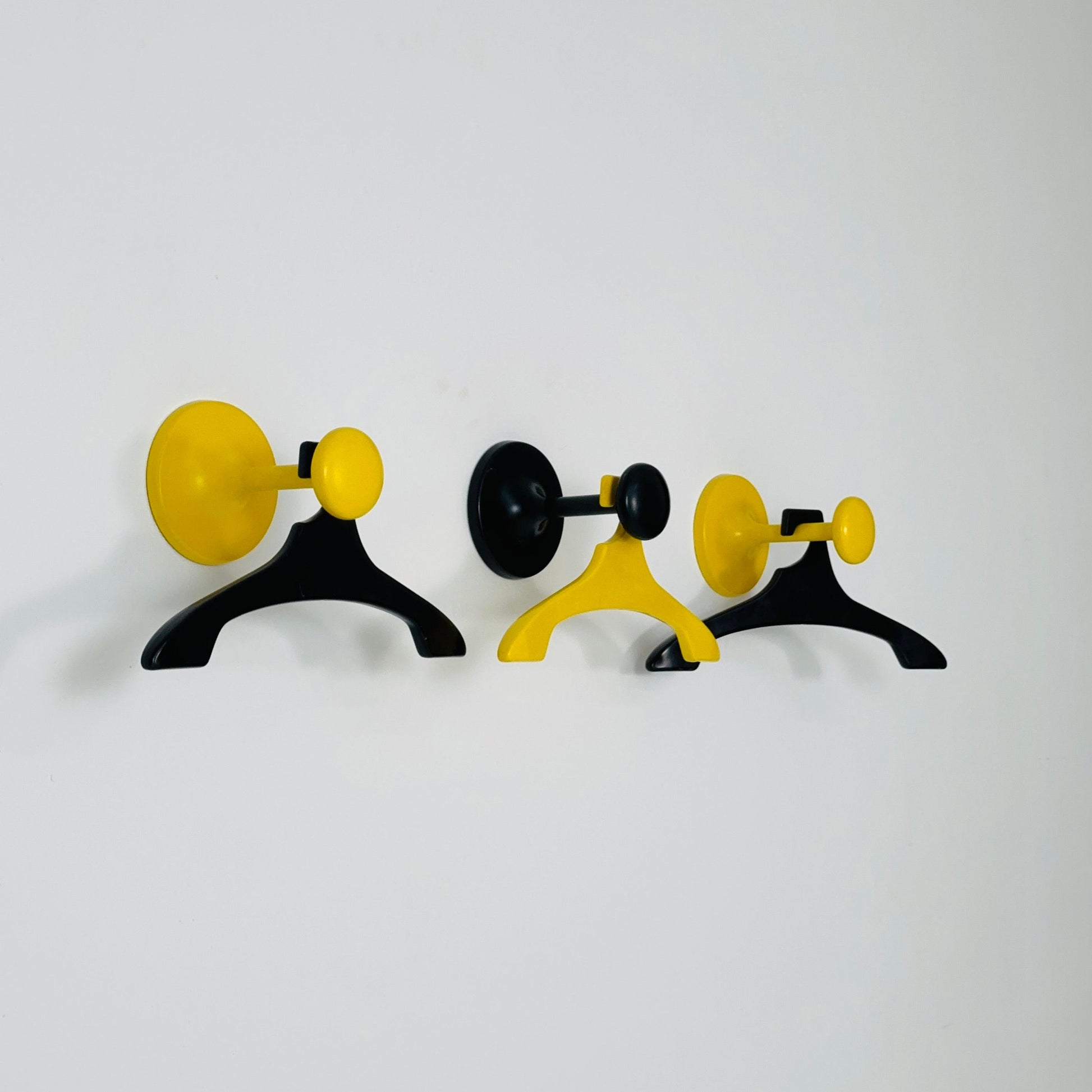 Space-Age Pop Art clothes hanger set by Schönbuch by Jürgen Lange from the 1970s