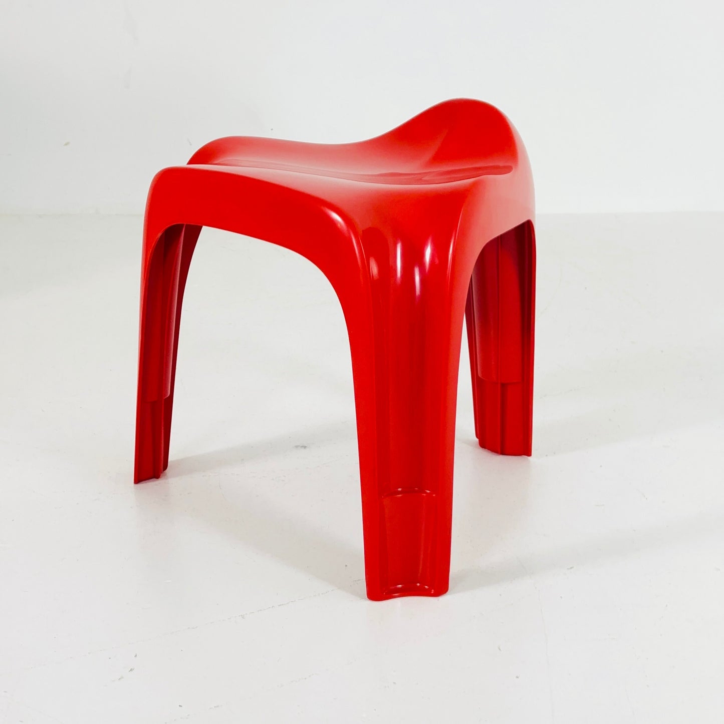 1 of 5 Mid century space age Taboret stool by Alexander Begge for Casala 1970s Germany