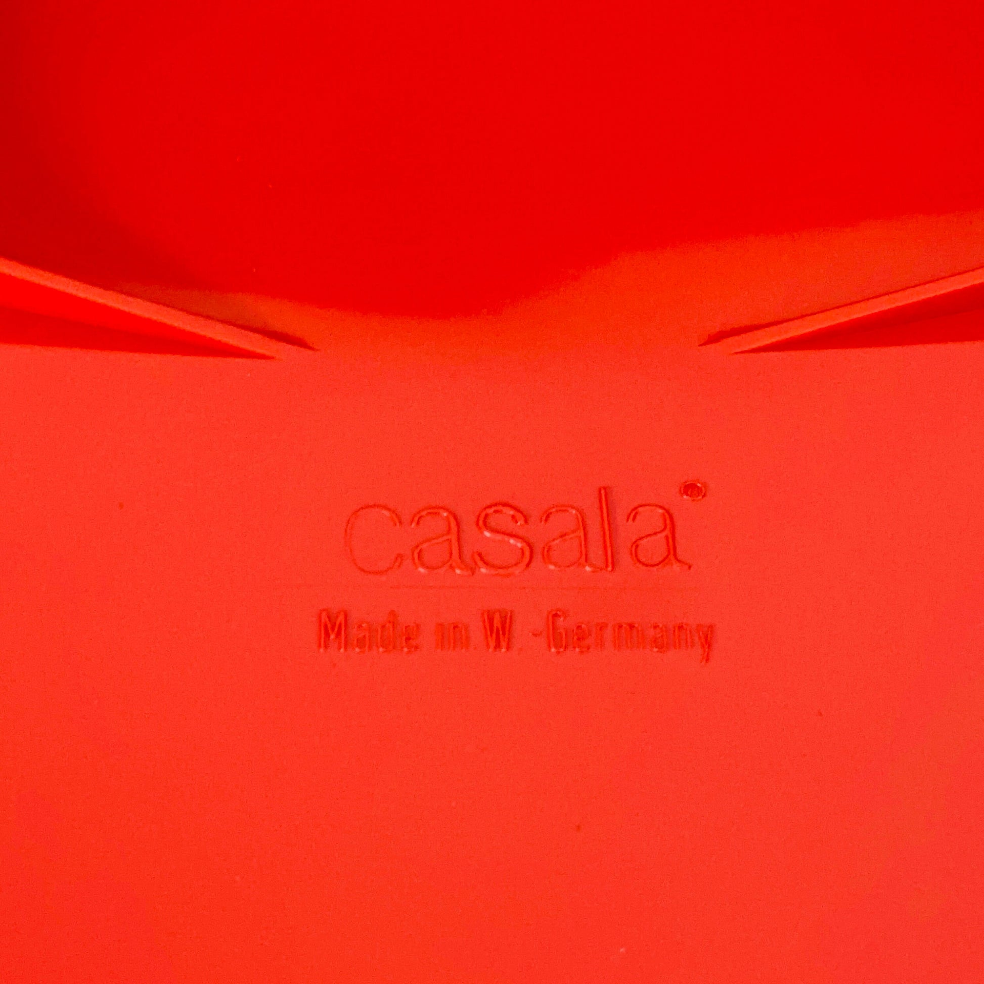 1 of 5 Mid century space age Taboret stool by Alexander Begge for Casala 1970s Germany