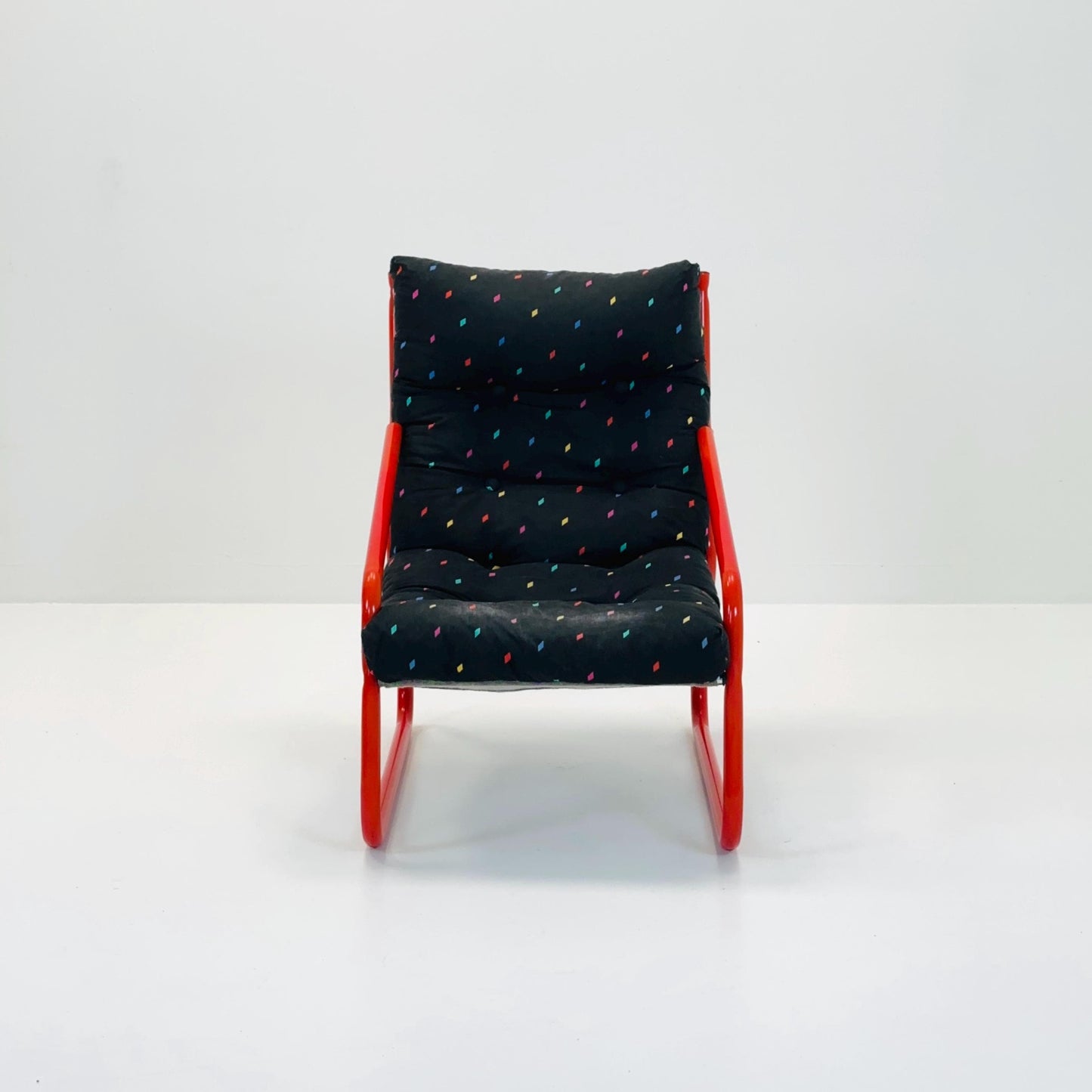 Rare Bauhaus design Armchair By Gillis Lundgren for Ikea Sweden 1970s