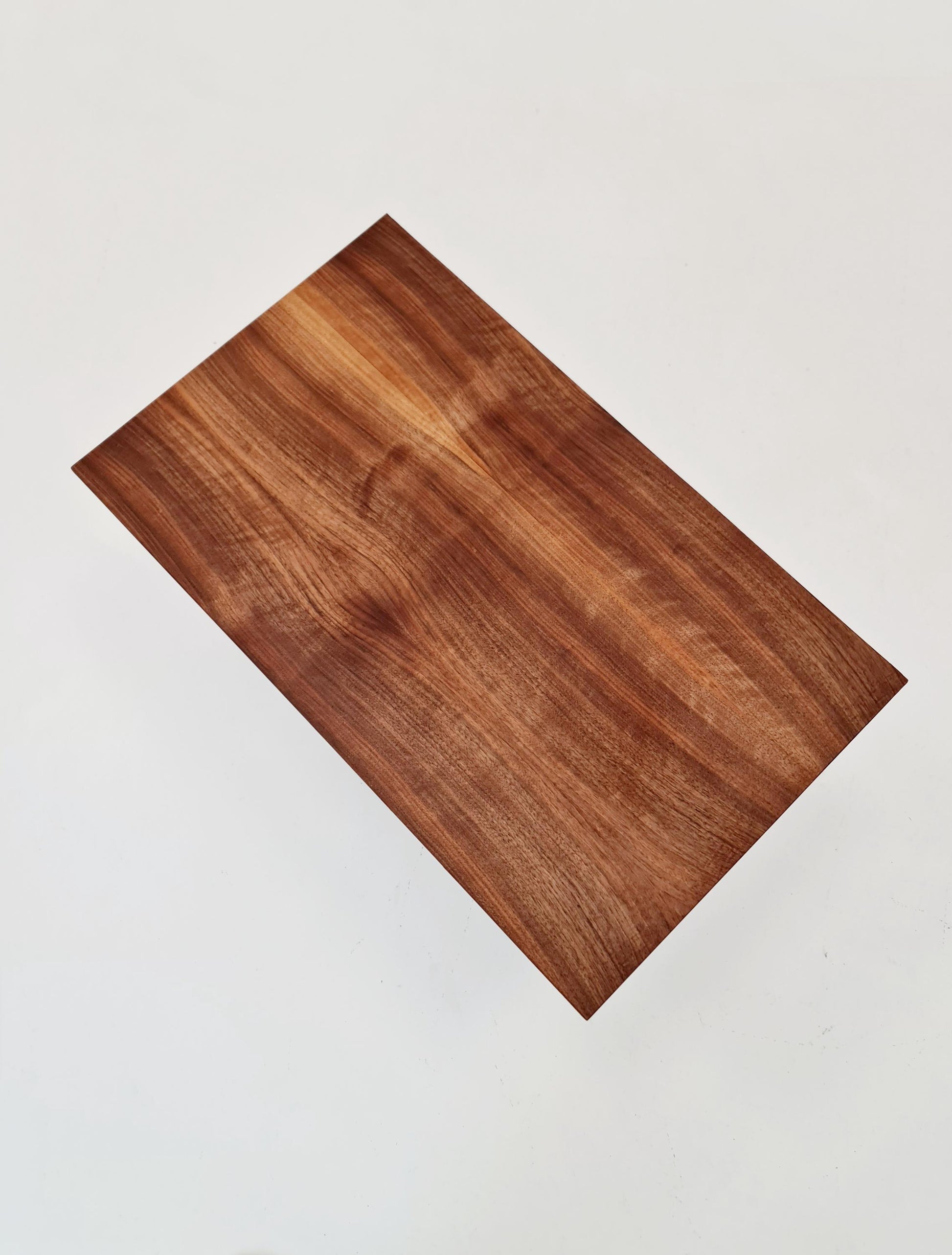 Midcentury German walntut revolving coffee table with tulip Base, 1970s