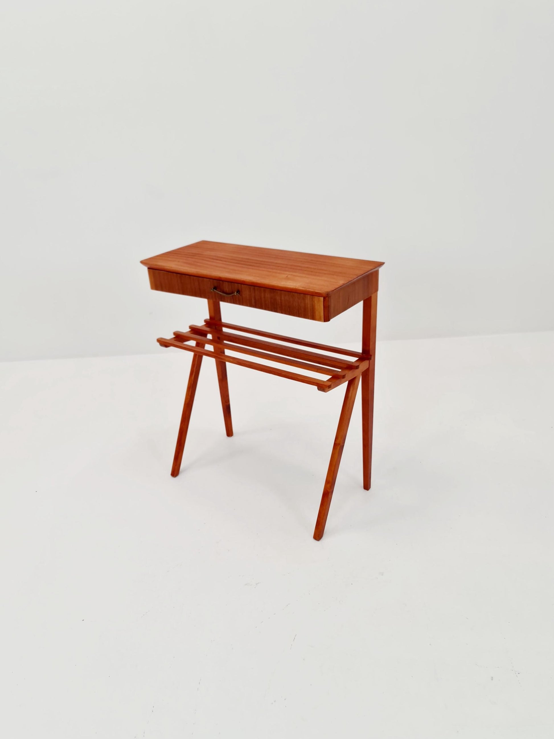 Mid century Scandinavian teak side table / bedside table, 1960s