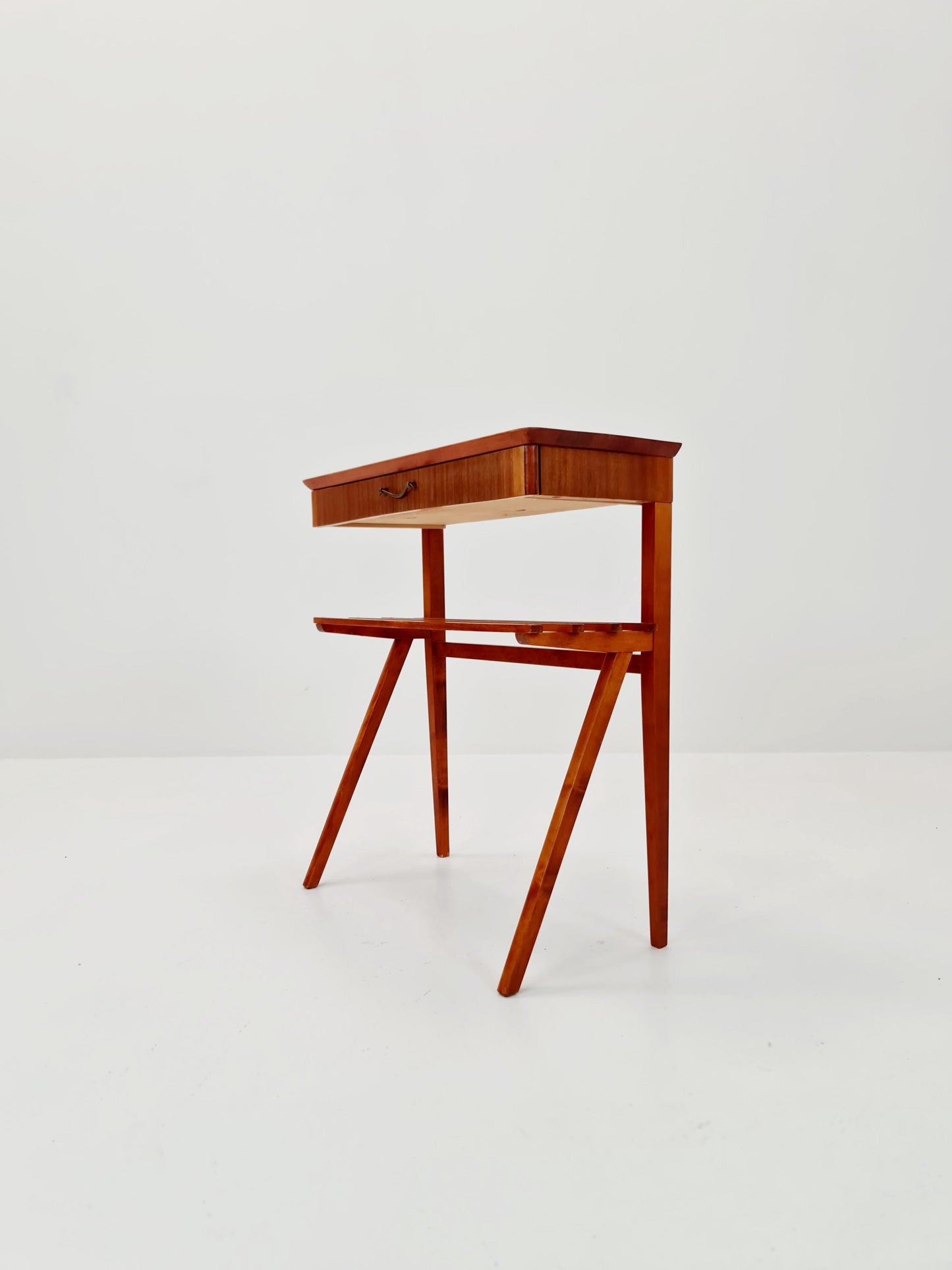 Mid century Scandinavian teak side table / bedside table, 1960s