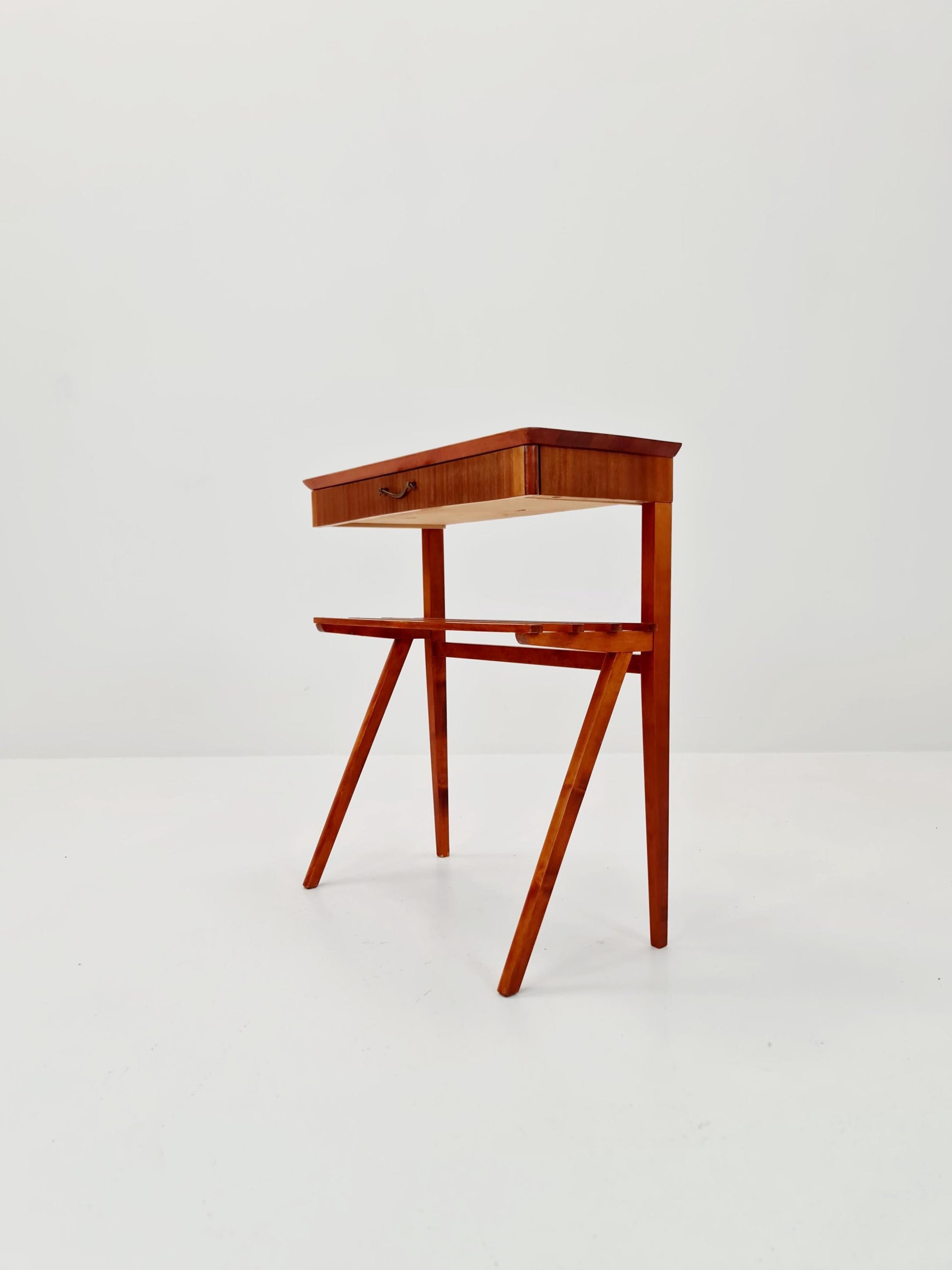 Mid century Scandinavian teak side table / bedside table, 1960s