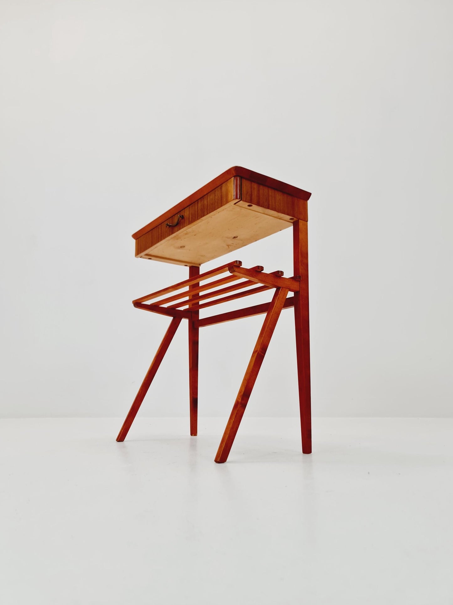 Mid century Scandinavian teak side table / bedside table, 1960s