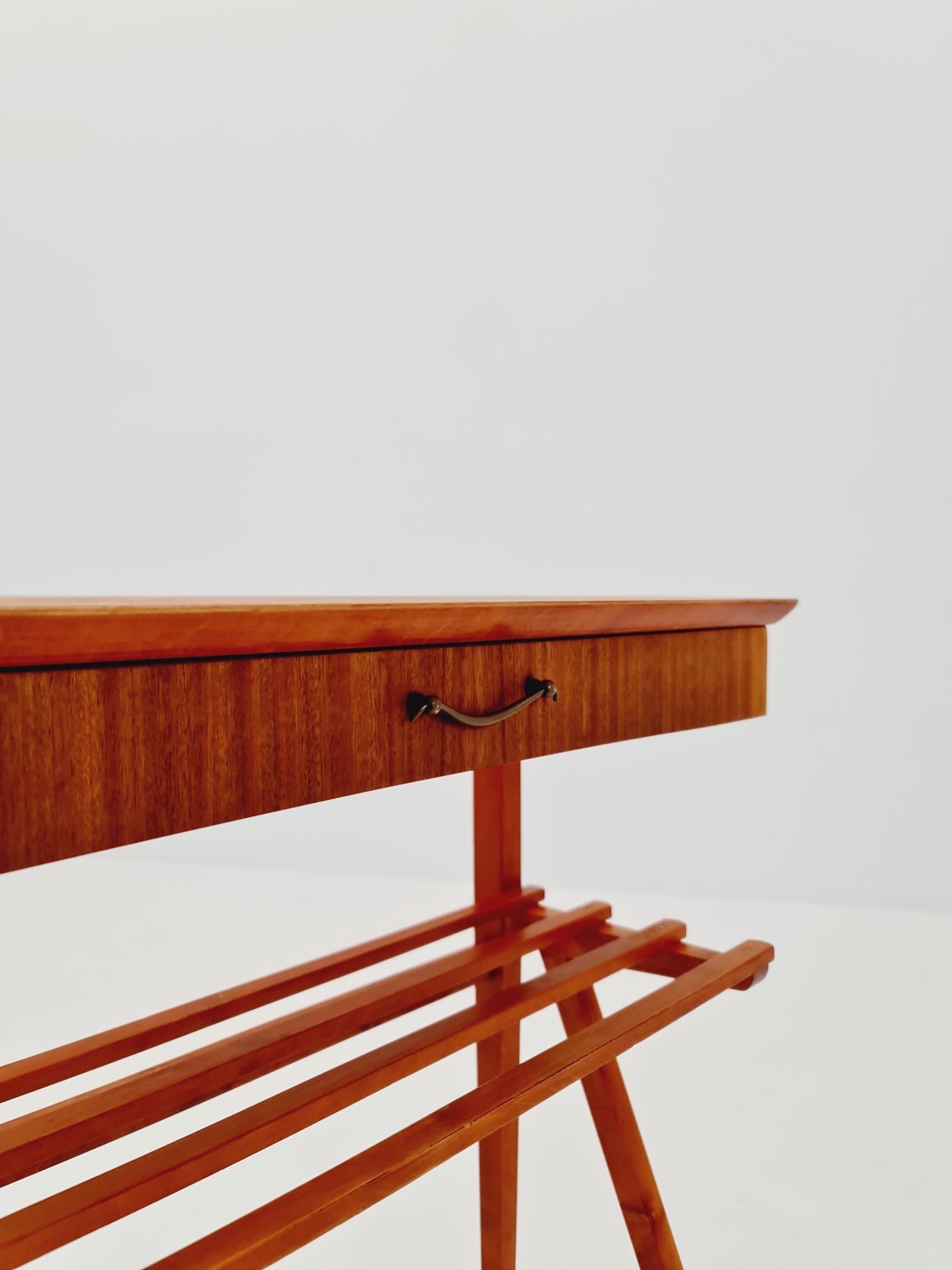Mid century Scandinavian teak side table / bedside table, 1960s