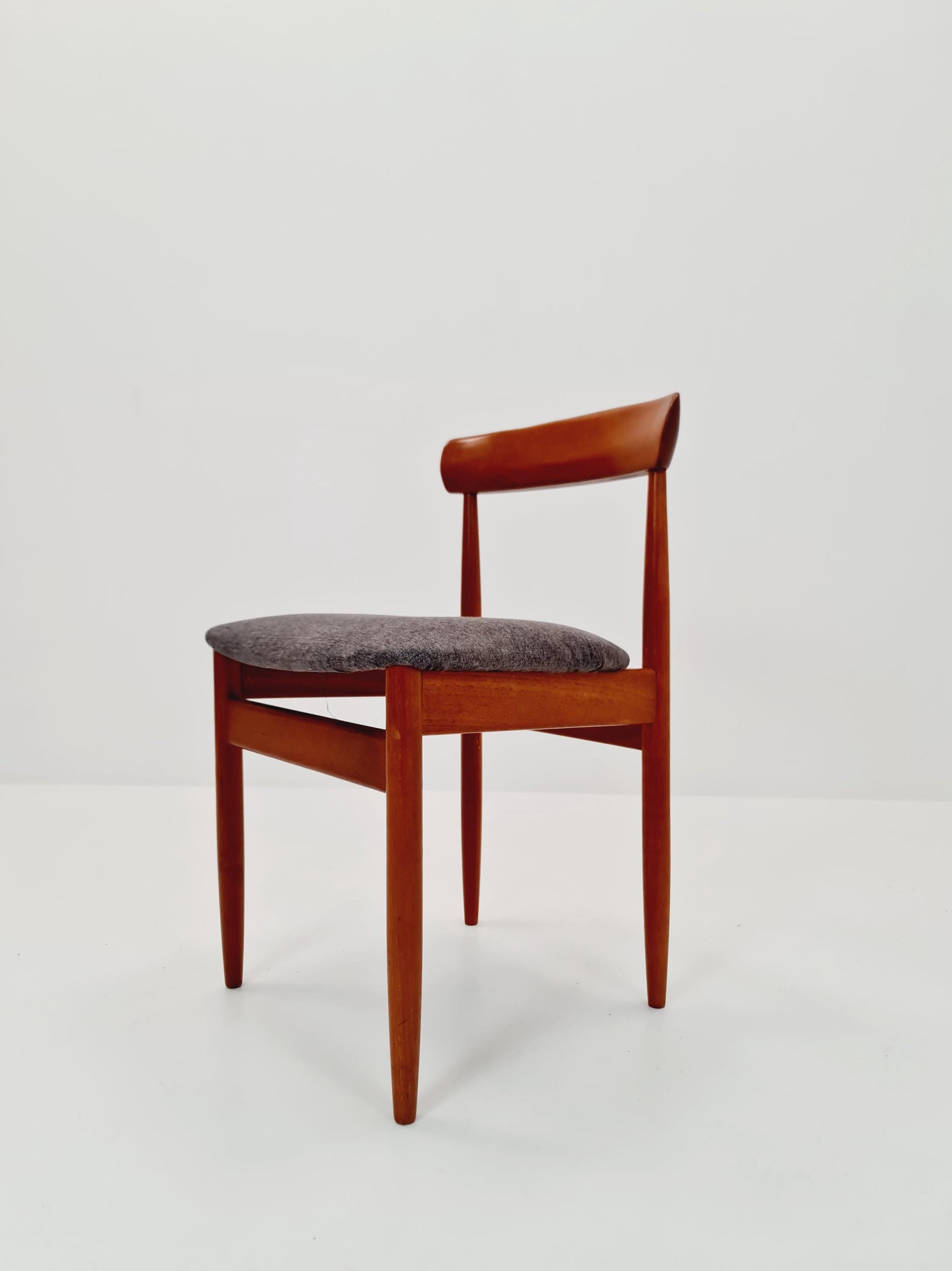 Vintage Danish solid teak dining chair By farsö stolefabrik , 1960s,