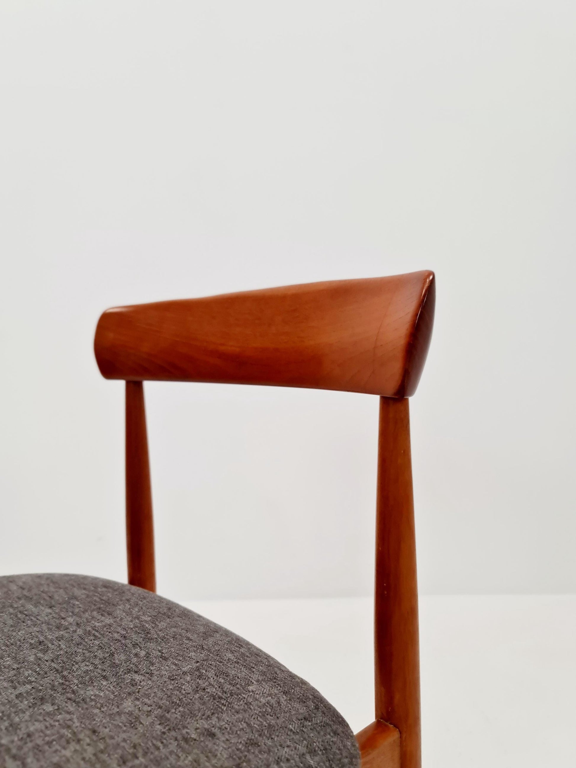 Vintage Danish solid teak dining chair By farsö stolefabrik , 1960s,