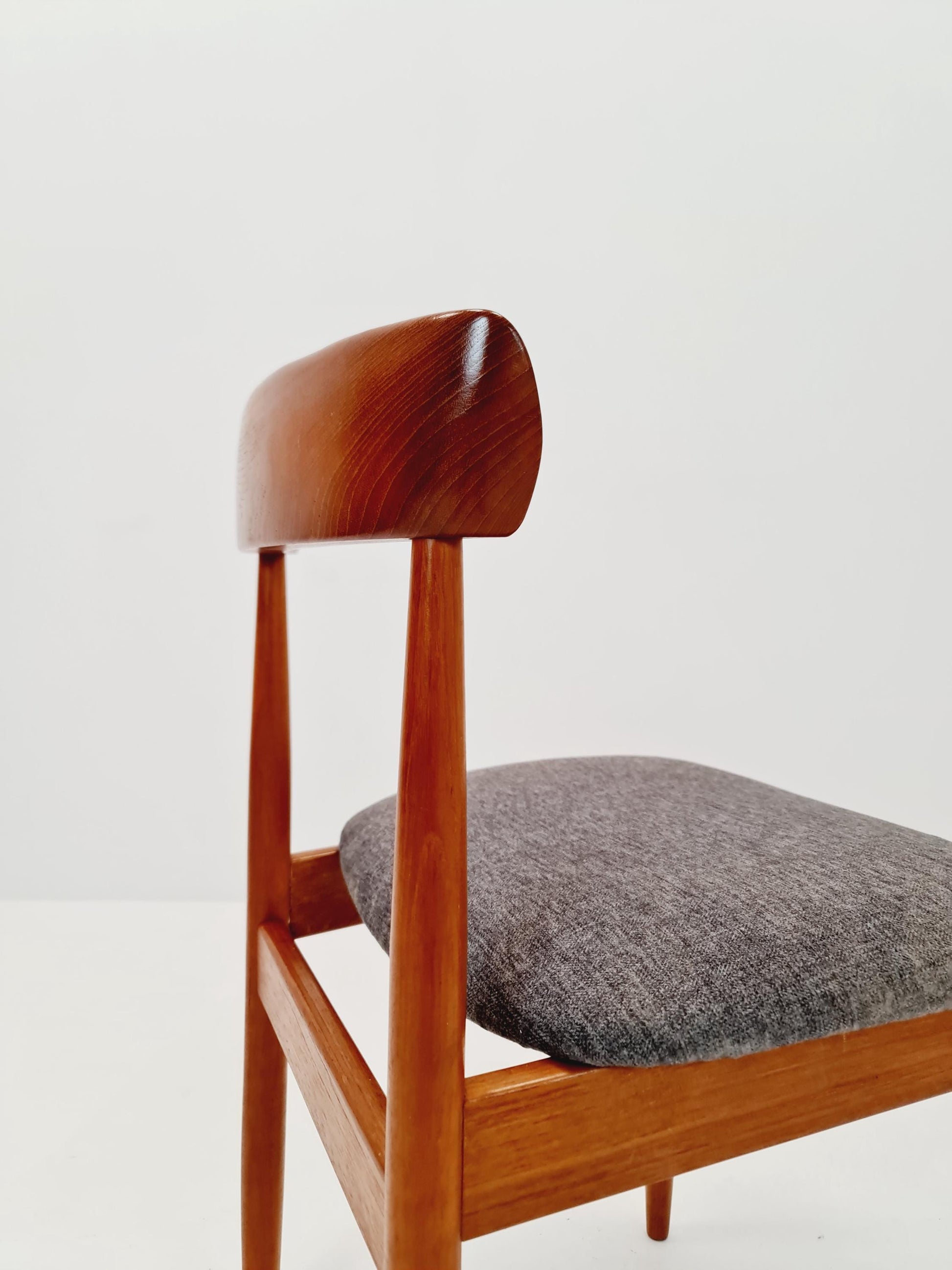 Vintage Danish solid teak dining chair By farsö stolefabrik , 1960s,