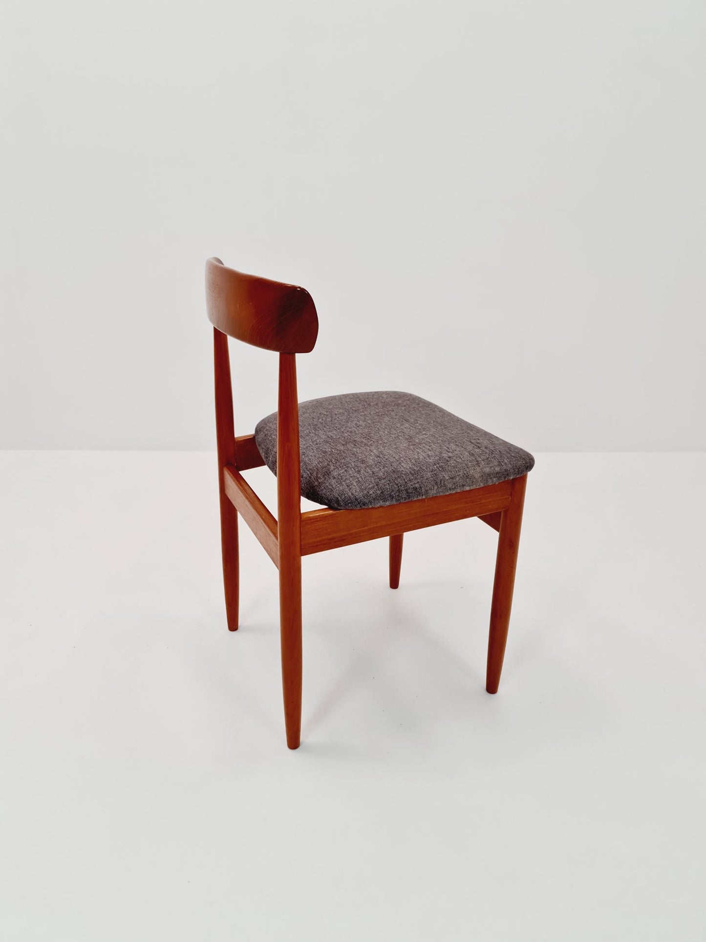 Vintage Danish solid teak dining chair By farsö stolefabrik , 1960s,