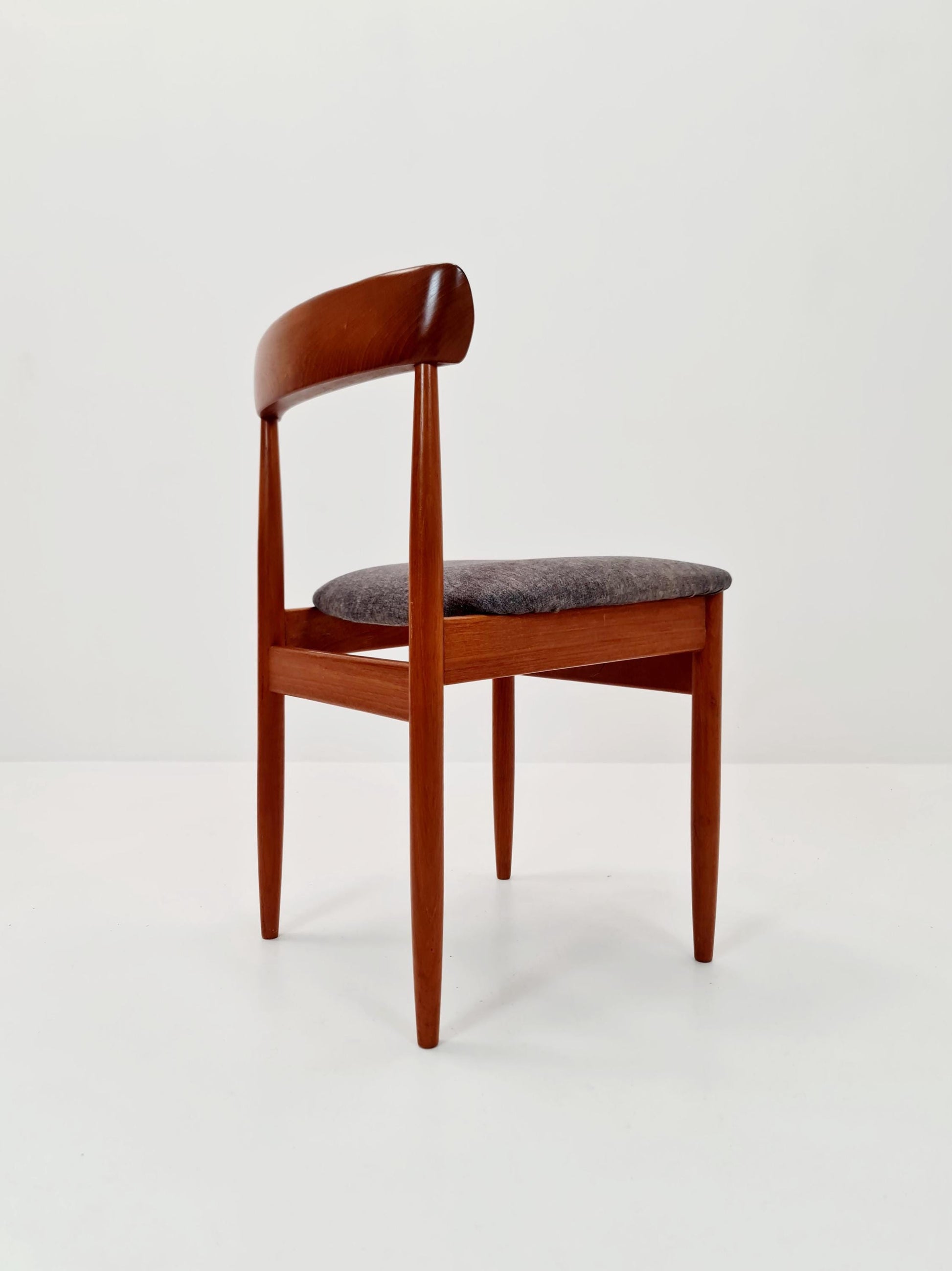 Vintage Danish solid teak dining chair By farsö stolefabrik , 1960s,