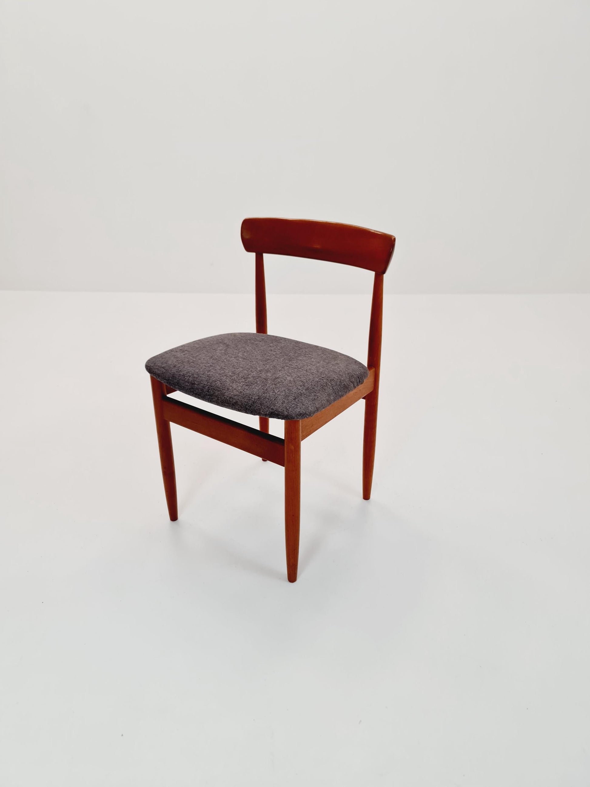 Vintage Danish solid teak dining chair By farsö stolefabrik , 1960s,