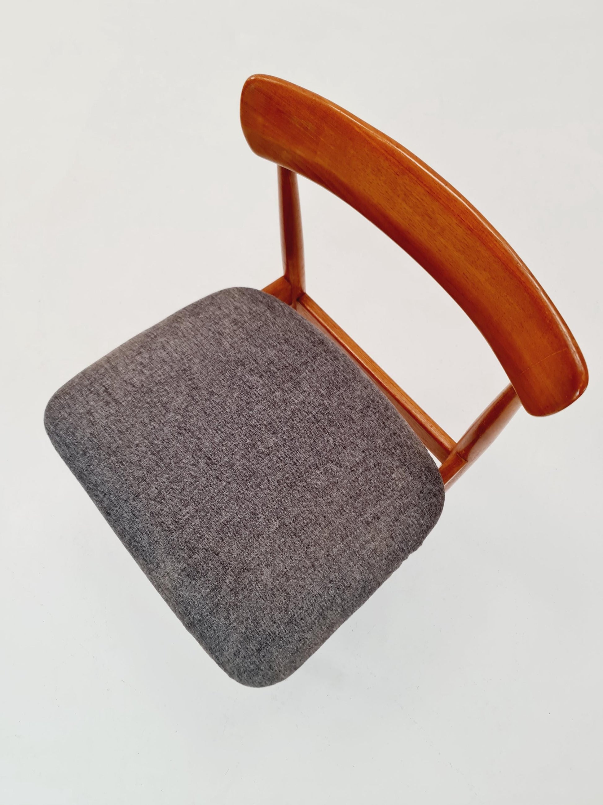 Vintage Danish solid teak dining chair By farsö stolefabrik , 1960s,